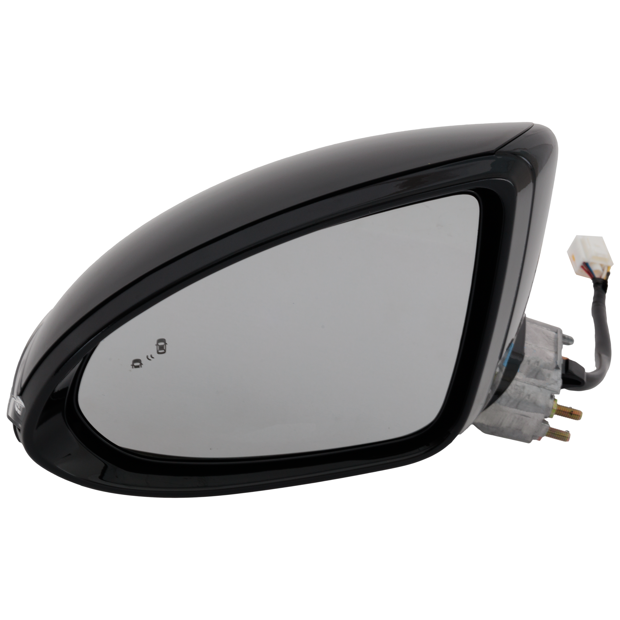 AM SONATA 20-22 MIRROR LH Power Manual Folding Heated w Blind Spot Detection Signal Light No Auto dimming Memory Puddle Light N Line SEL Plus Sport Model SKU JHY128EL S Partslink HY1320273 OEM 87610L0040