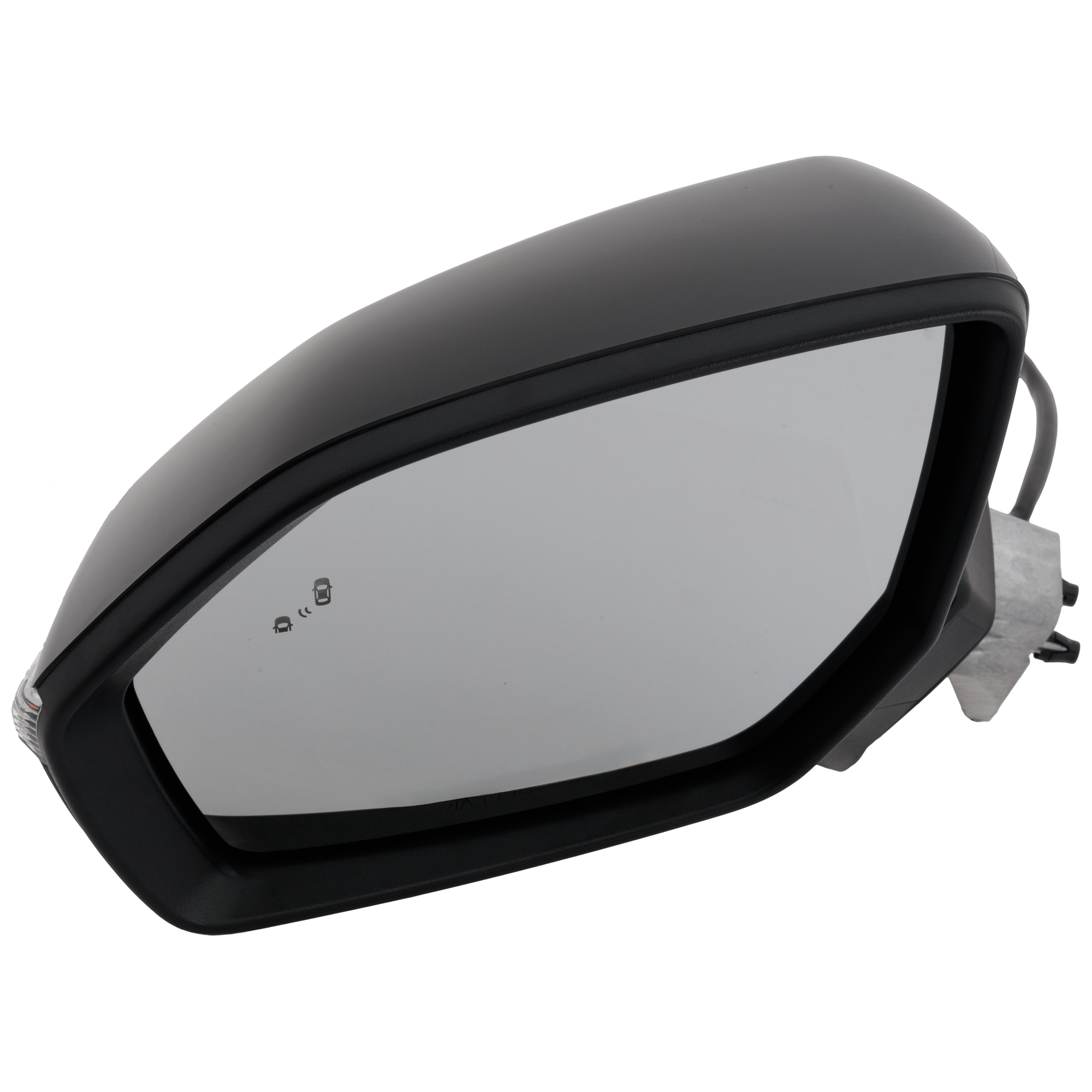 AM PALISADE 20-22 MIRROR LH Power Manual Folding Heated Paintable w Blind Spot Detection Signal Light No Auto dimming Memory Puddle Light SEL w Standard Equipment SE Model SKU JHY132EL S Partslink HY1320276 OEM 87610S8140
