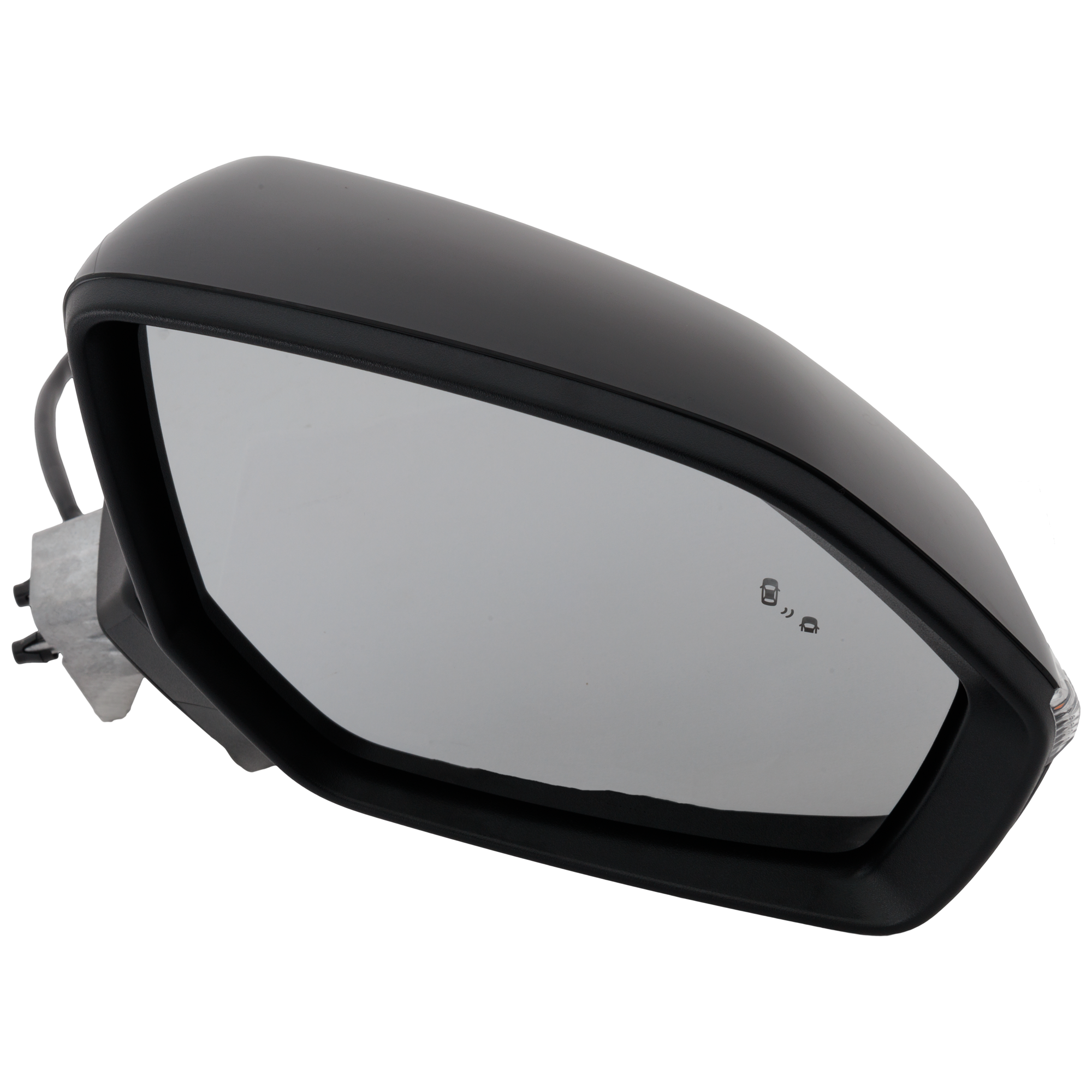 AM PALISADE 20-22 MIRROR RH Power Manual Folding Heated Paintable w Blind Spot Detection Signal Light No Auto dimming Memory Puddle Light SEL w Standard Equipment SE Model SKU JHY132ER S Partslink HY1321276 OEM 87620S8140