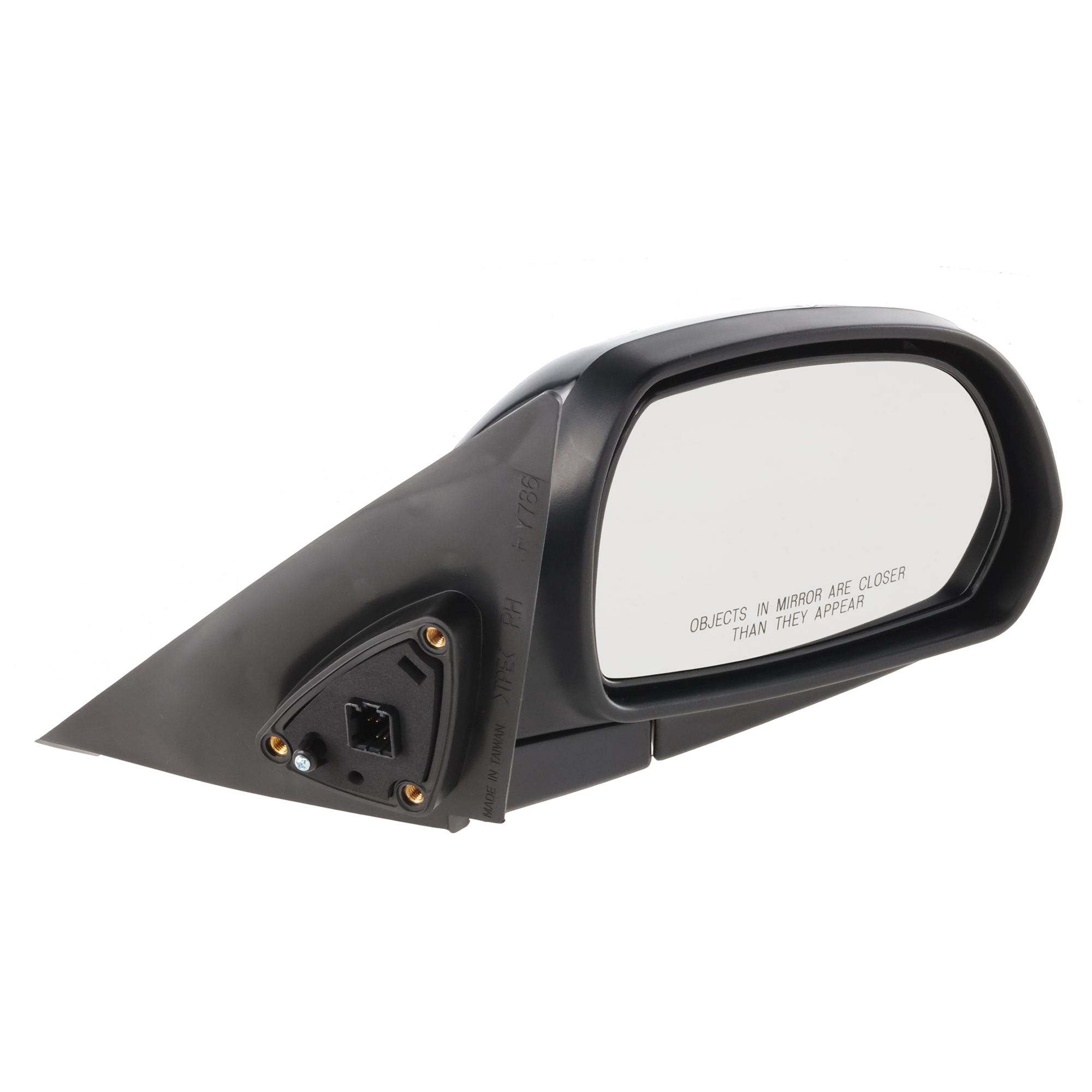 AM ELANTRA 01-06 MIRROR RH Power Manual Folding Heated Paintable Sedan GLS GT Models Hatchback SKU JHY13ER Partslink HY1321128 OEM 876202D520