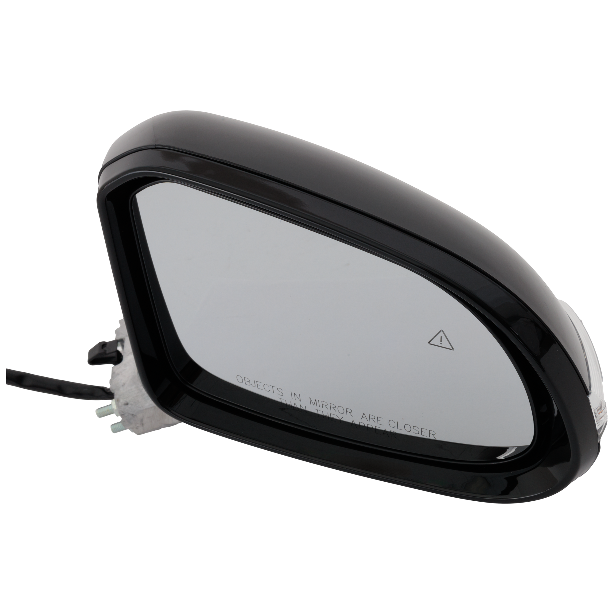 AM SANTA FE 21-23 MIRROR RH Power Manual Folding Heated w Signal Light BSD and Puddle Light Paintable Preferred SEL Urban XRT Hybrid Blue Models No Memory and Auto Dim SKU JHY140ER S Partslink HY1321331 OEM 87620S2410