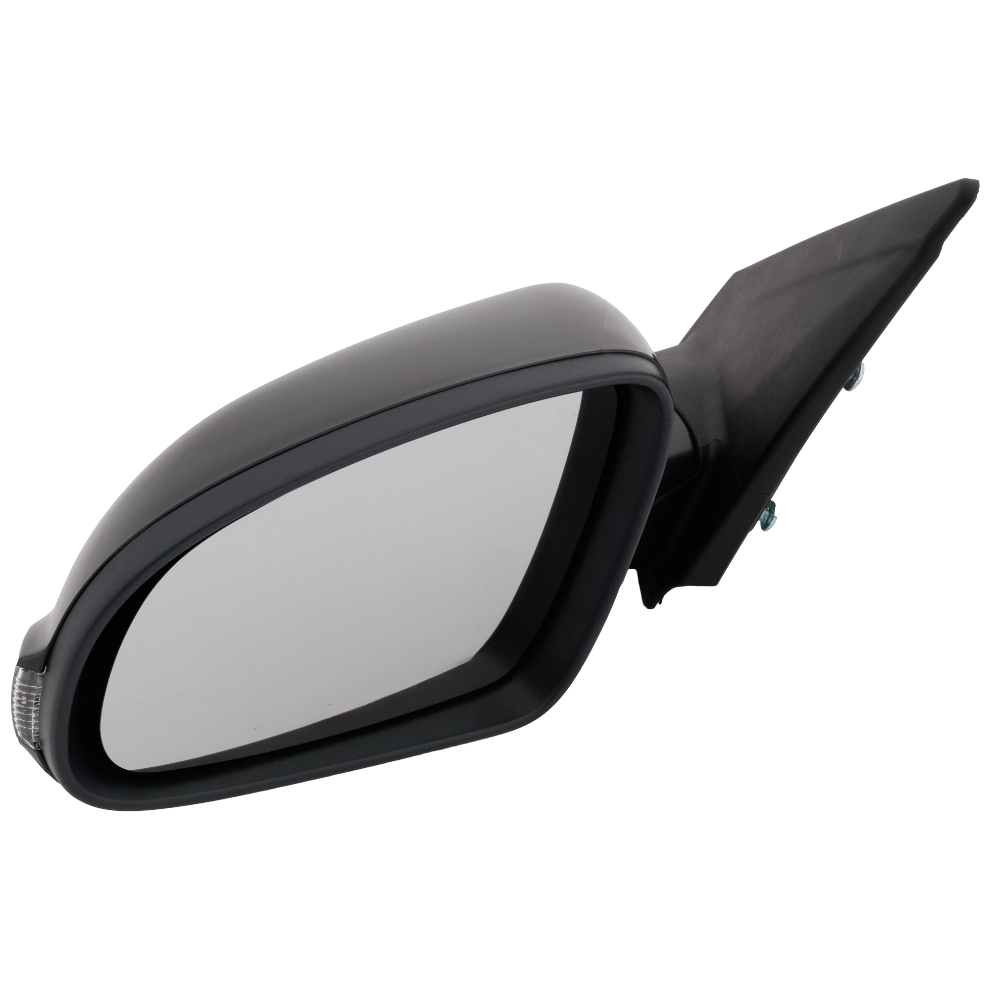 AM KONA 22-23 MIRROR LH Power Manual Folding Heated Paintable w Signal No Auto dimming Blind Spot Detection Memory Puddle Light Essential Model SKU JHY144EL Partslink HY1320333 OEM 87610J9690MZH