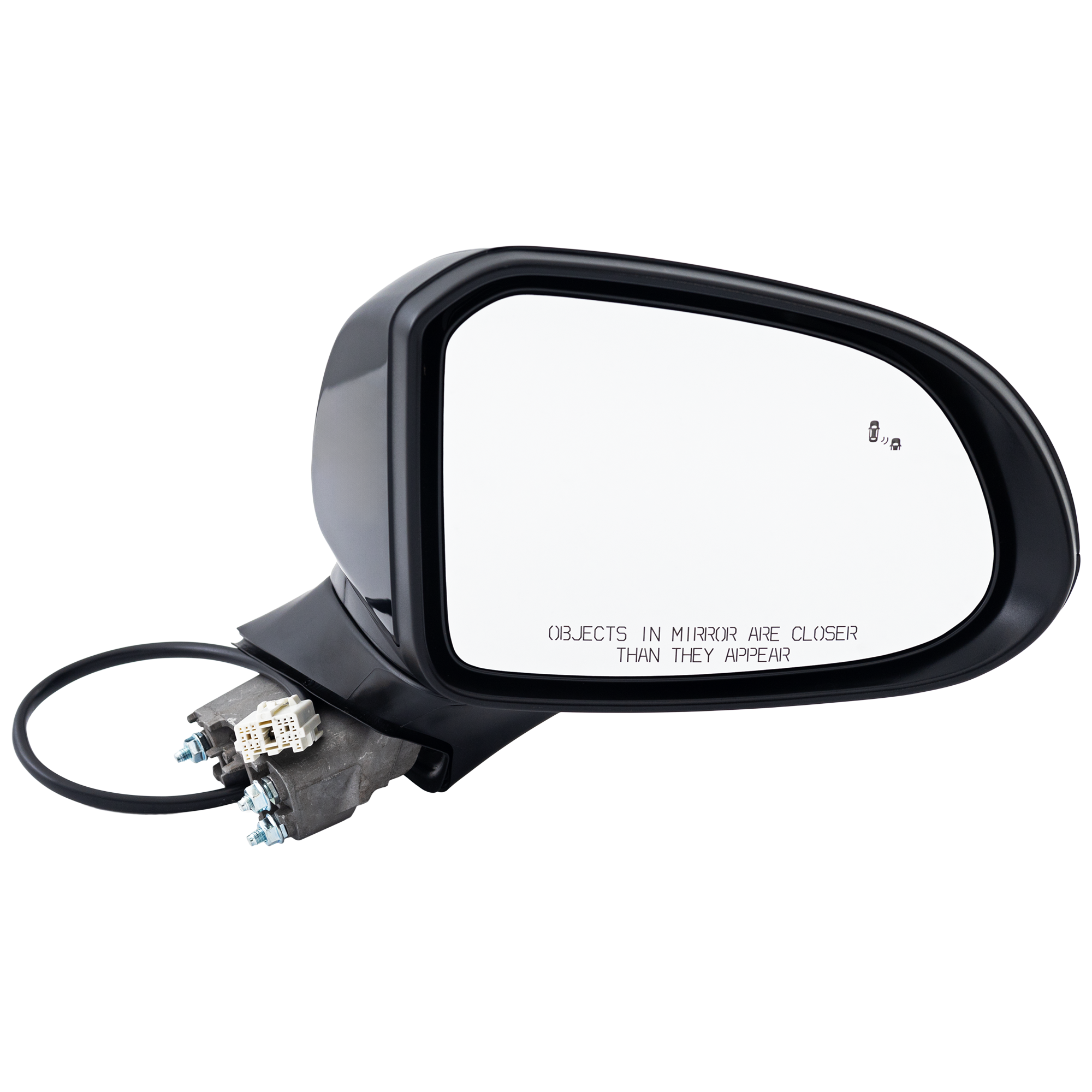 AM SANTA FE 19-20 MIRROR RH Power Manual Folding Non Heated Paintable w BSD No Auto dimming Signal Light Memory and Puddle Light SKU JHY146ER OEM 87620S2010 PFM