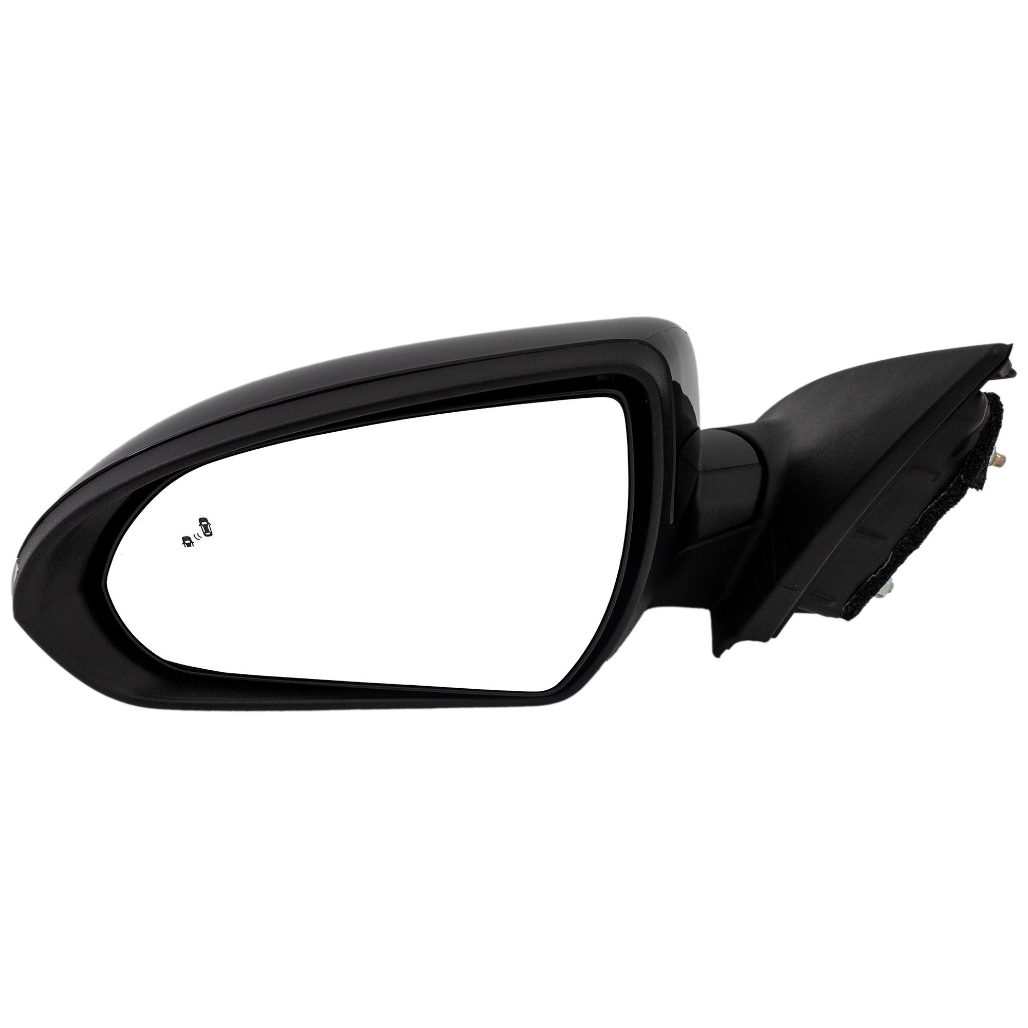 AM ELANTRA GT 18-20 MIRROR LH Power Manual Folding Heated Paintable w BSD and Signal Light No Auto dimming Memory and Puddle Light SKU JHY147EL Partslink HY1320249 OEM 87610G3250