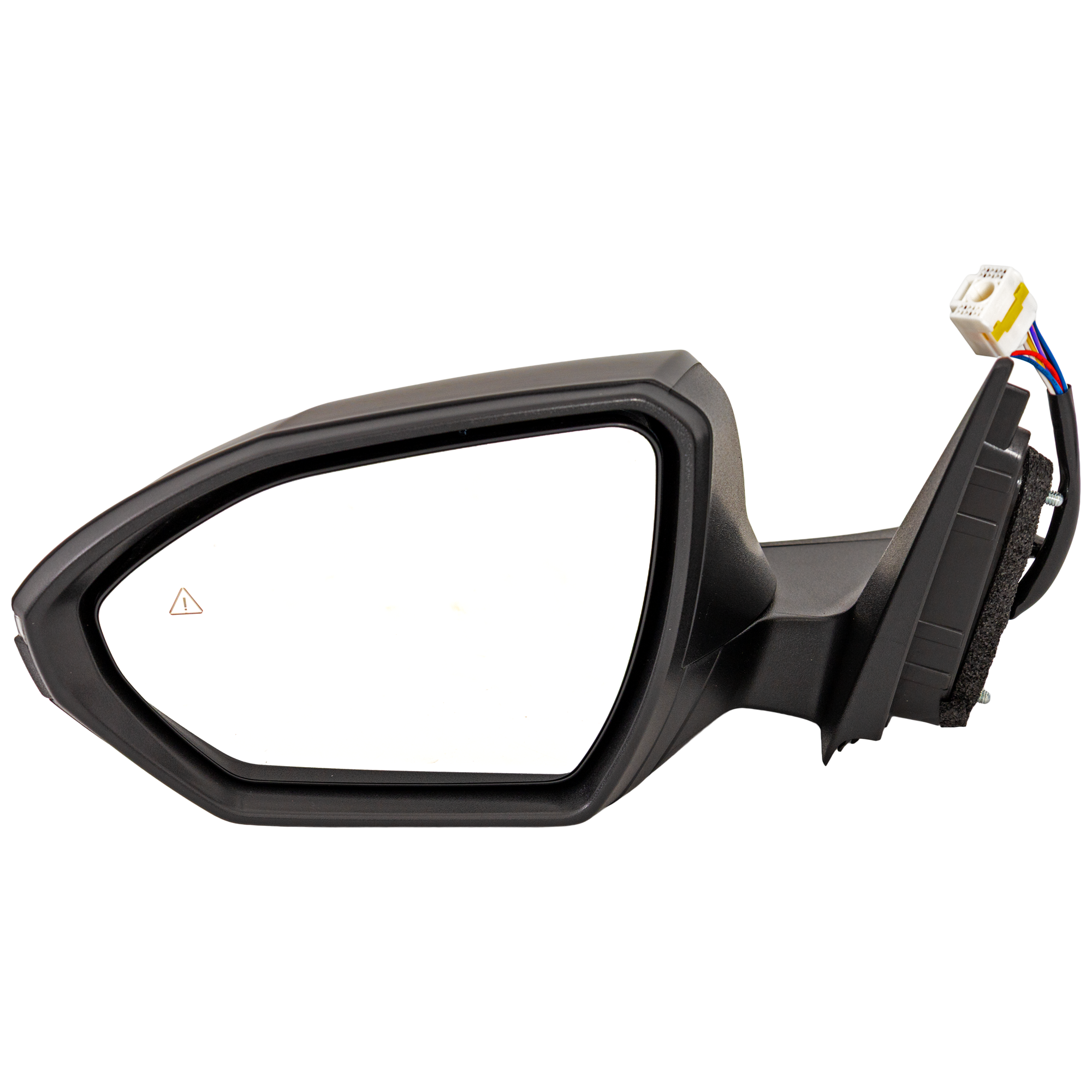 AM TUCSON 22-24 MIRROR LH Power Manual Folding Non Heated Paintable w o Auto Dimming w BSD and Signal Lamp w o Memory and Puddle Light USA Built Vehicle SKU JHY153EL Partslink HY1320336 OEM 87610CW070