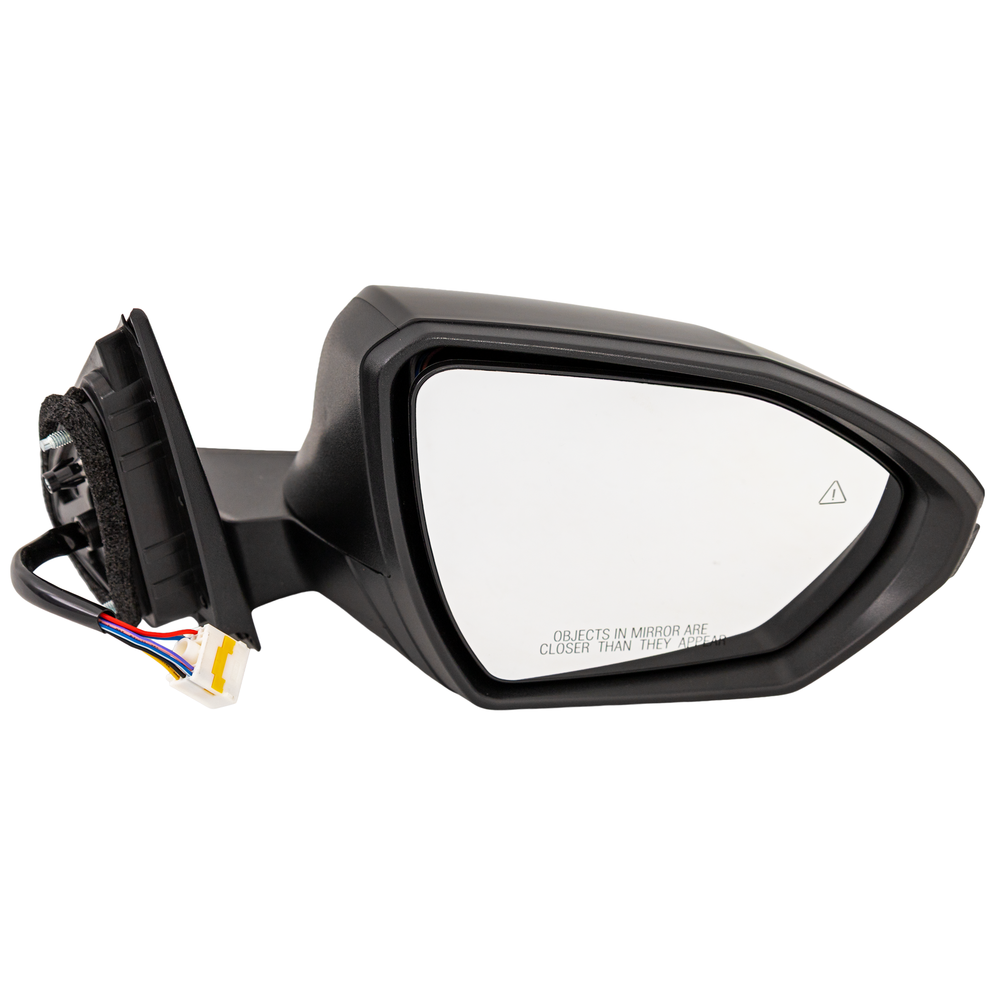 AM TUCSON 22-24 MIRROR RH Power Manual Folding Non Heated Paintable w o Auto Dimming w BSD and Signal Lamp w o Memory and Puddle Light USA Built Vehicle SKU JHY153ER Partslink HY1321336 OEM 87620CW070