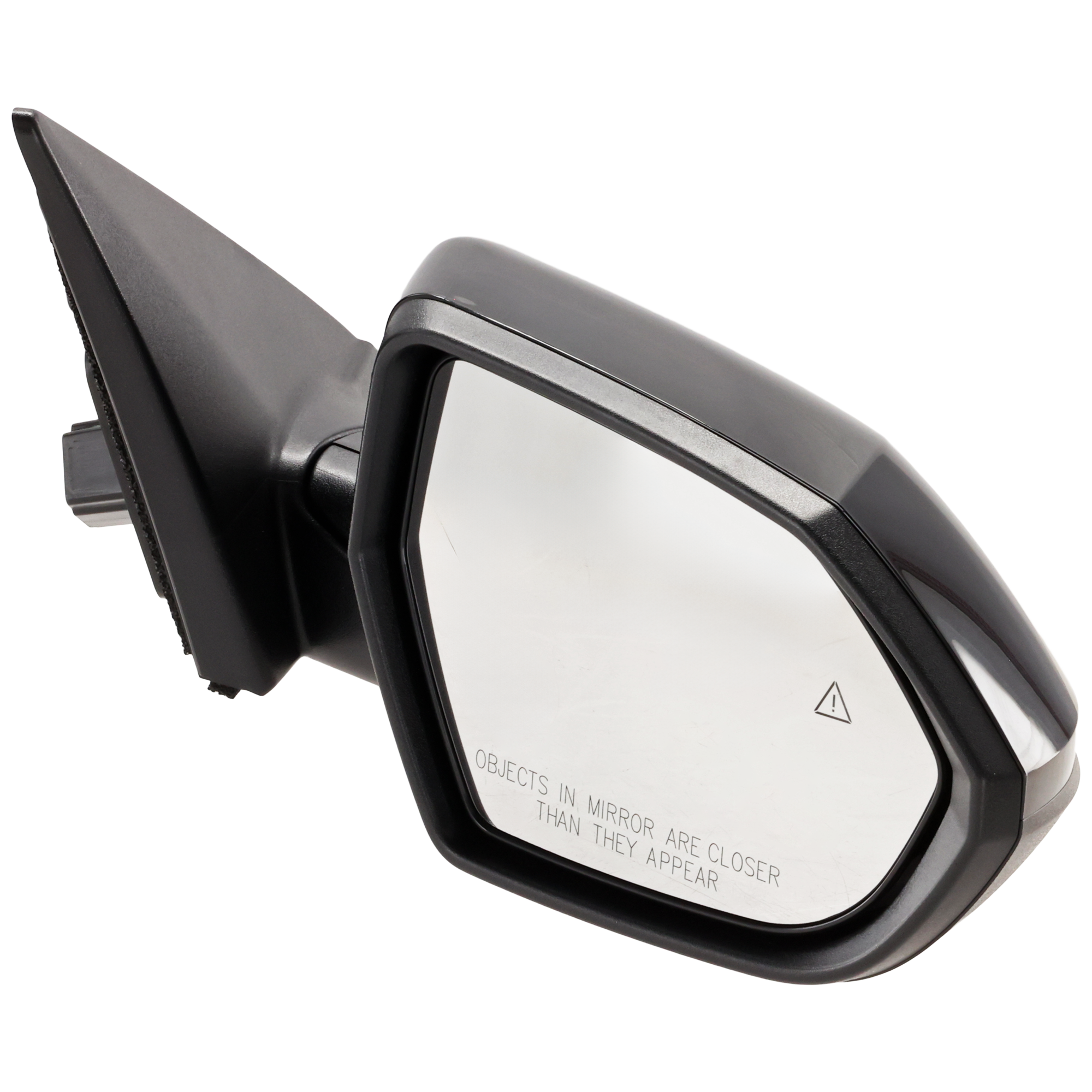AM KONA 24-24 MIRROR RH Power Manual Folding Non Heated Paintable w BSD No Auto dimming Memory Puddle Light and Signal Light SE Model SKU JHY154ER Partslink HY1321337 OEM 87620BE000