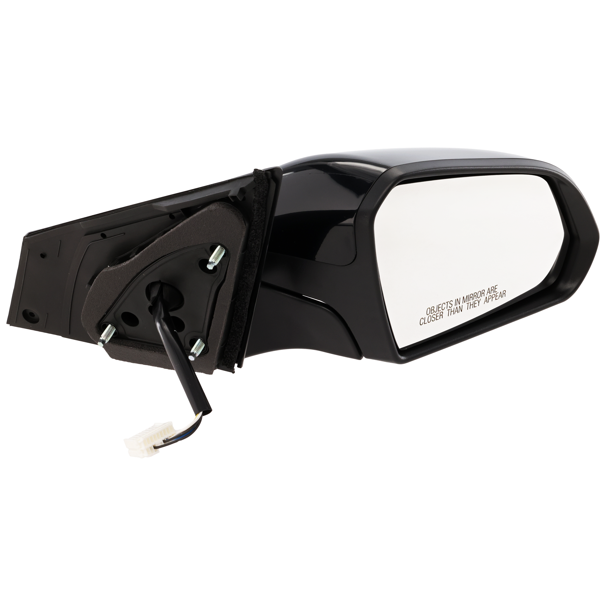 AM SONATA 15-19 MIRROR RH Power Heated Manual Folding Paintable No Blind Spot Feature Signal Light Exc. Hybrid Model SKU JHY16ER Partslink HY1321203 OEM 87620C2000