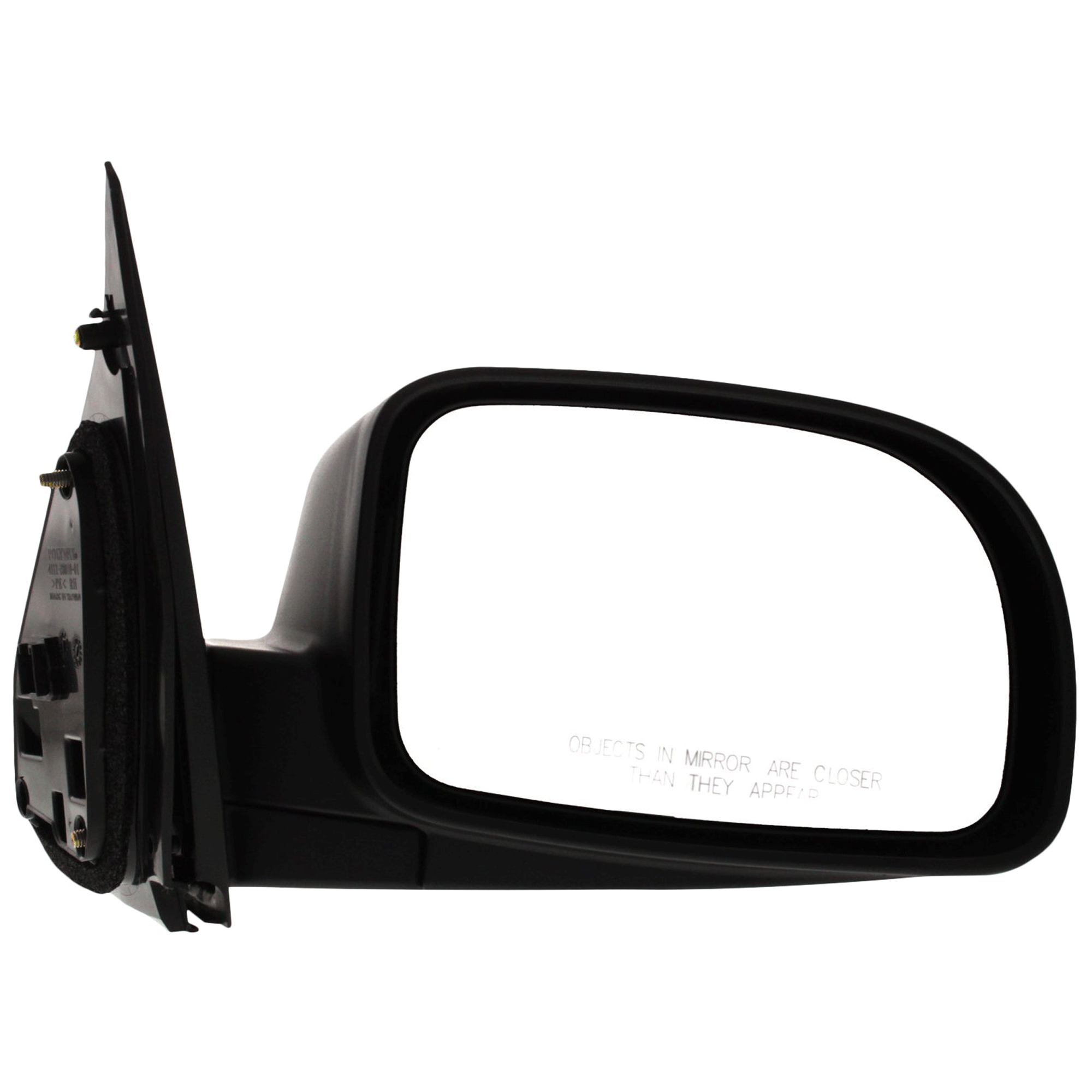AM SANTA FE 10-12 MIRROR RH Power Manual Folding Heated Textured SKU JHY29ER Partslink HY1321162 OEM 876200W010