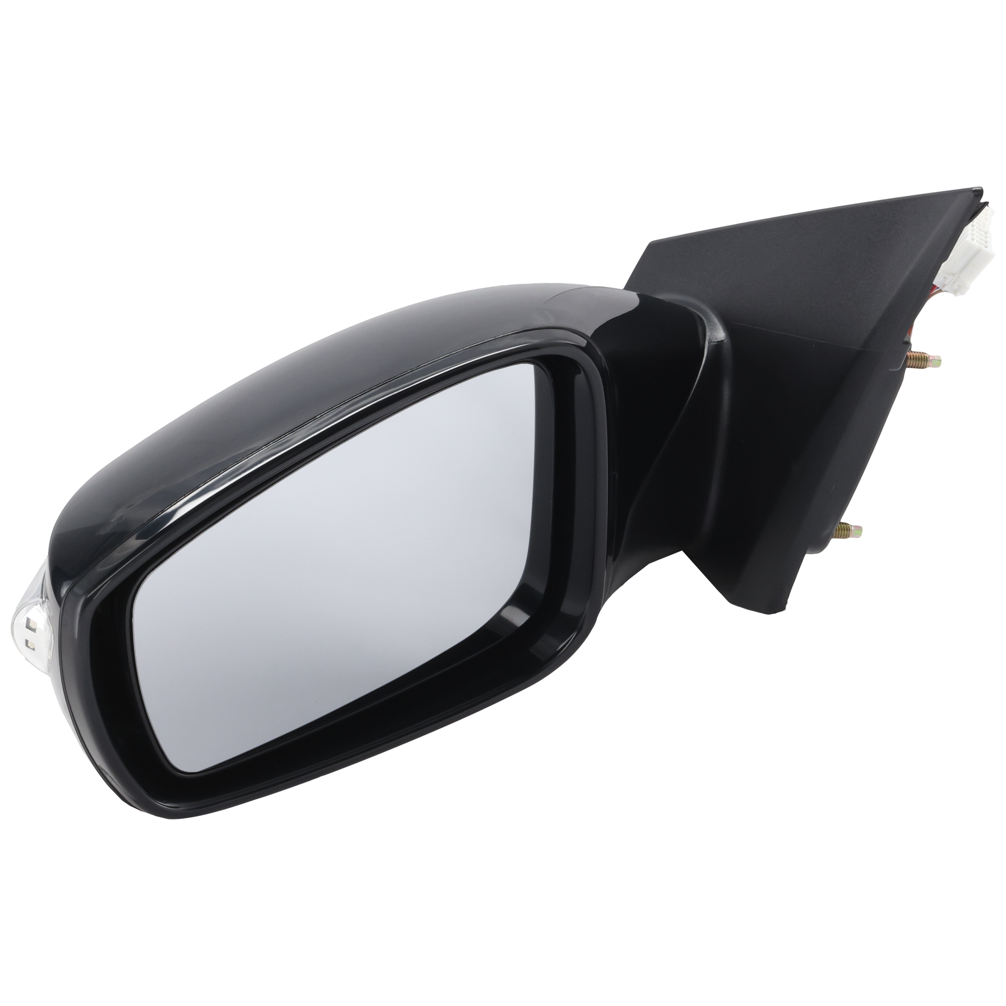 AM SONATA 11-14 MIRROR LH Power Manual Folding Heated Paintable w Signal Light Exc. Hybrid Model SKU JHY43EL S Partslink HY1320168 OEM 876103Q110