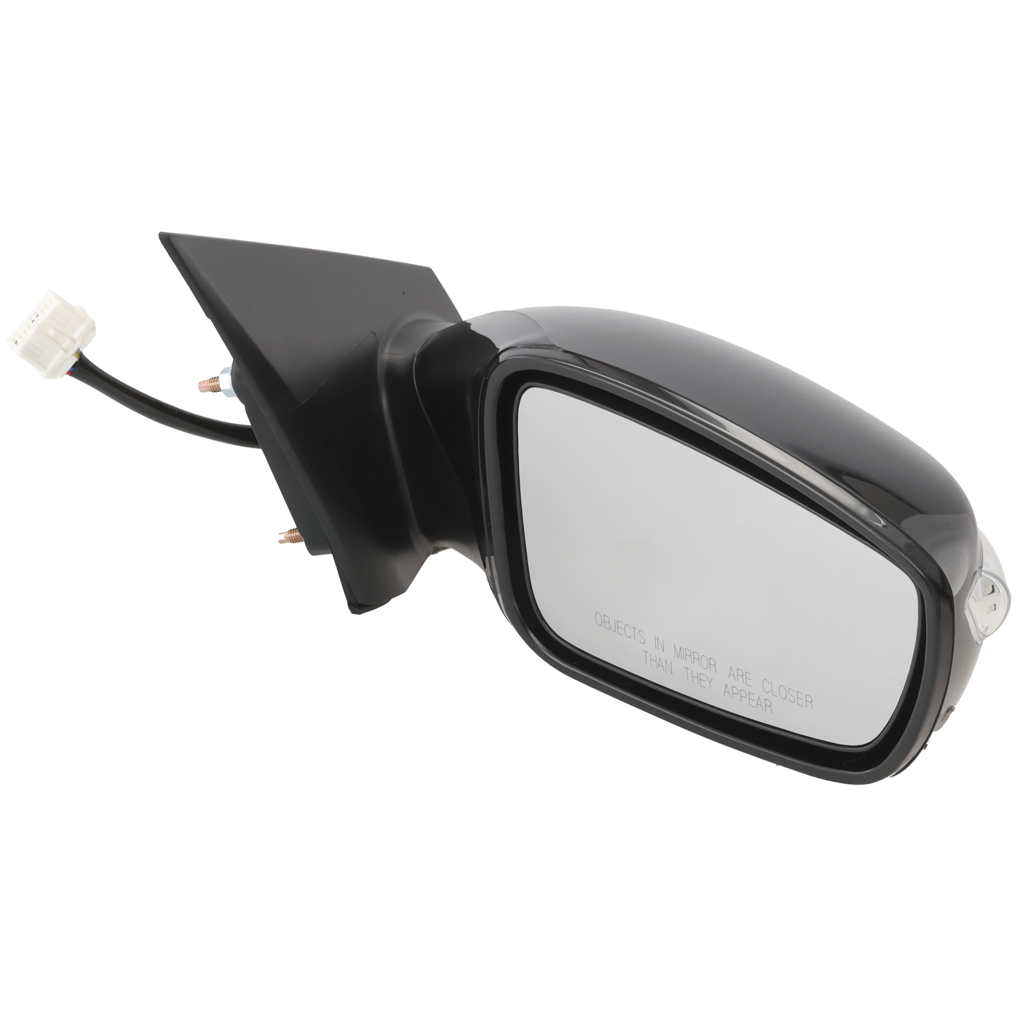 AM SONATA 11-14 MIRROR RH Power Manual Folding Non Heated Paintable w Signal Light Exc. Hybrid Model SKU JHY45ER S Partslink HY1321167 OEM 876203Q100