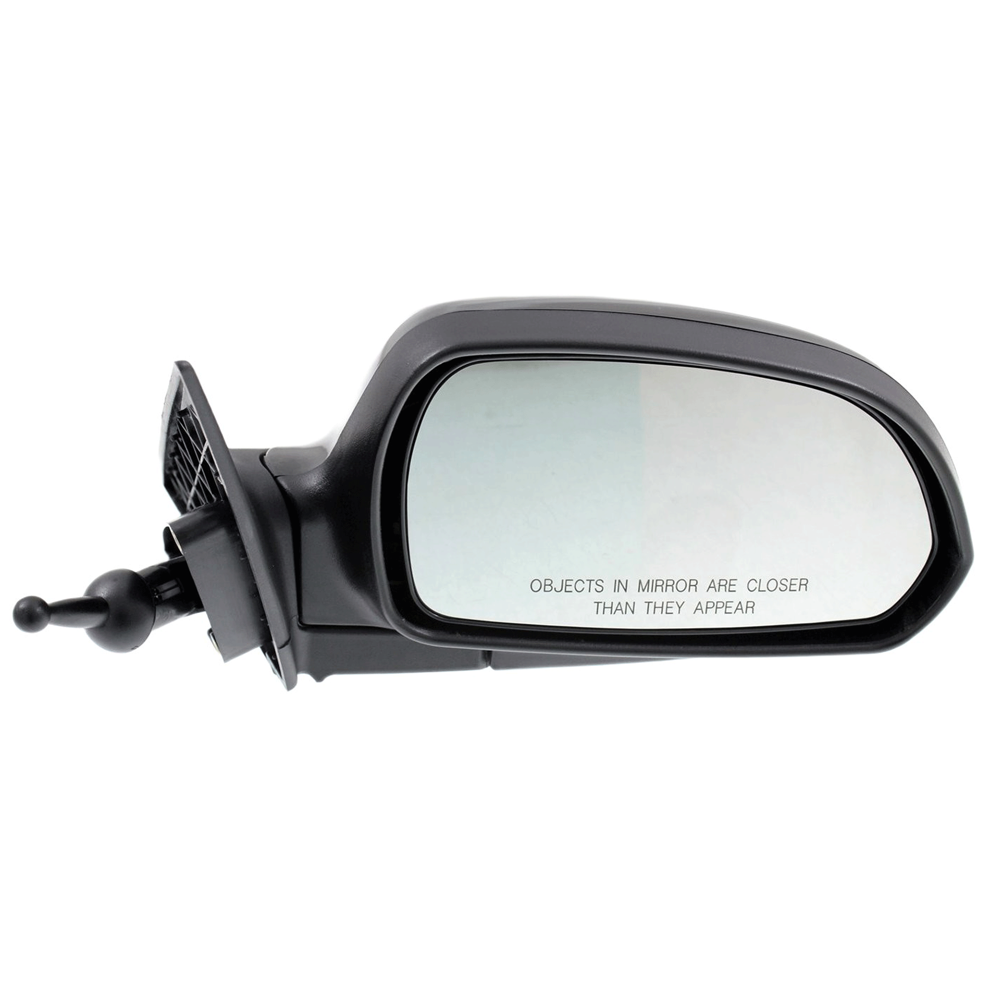 AM ELANTRA 01-06 MIRROR RH Manual Adjust Manual Folding Non Heated Paintable No Auto dimming BSD Memory and Signal Light SKU JHY57R Partslink HY1321127 OEM 876202D425