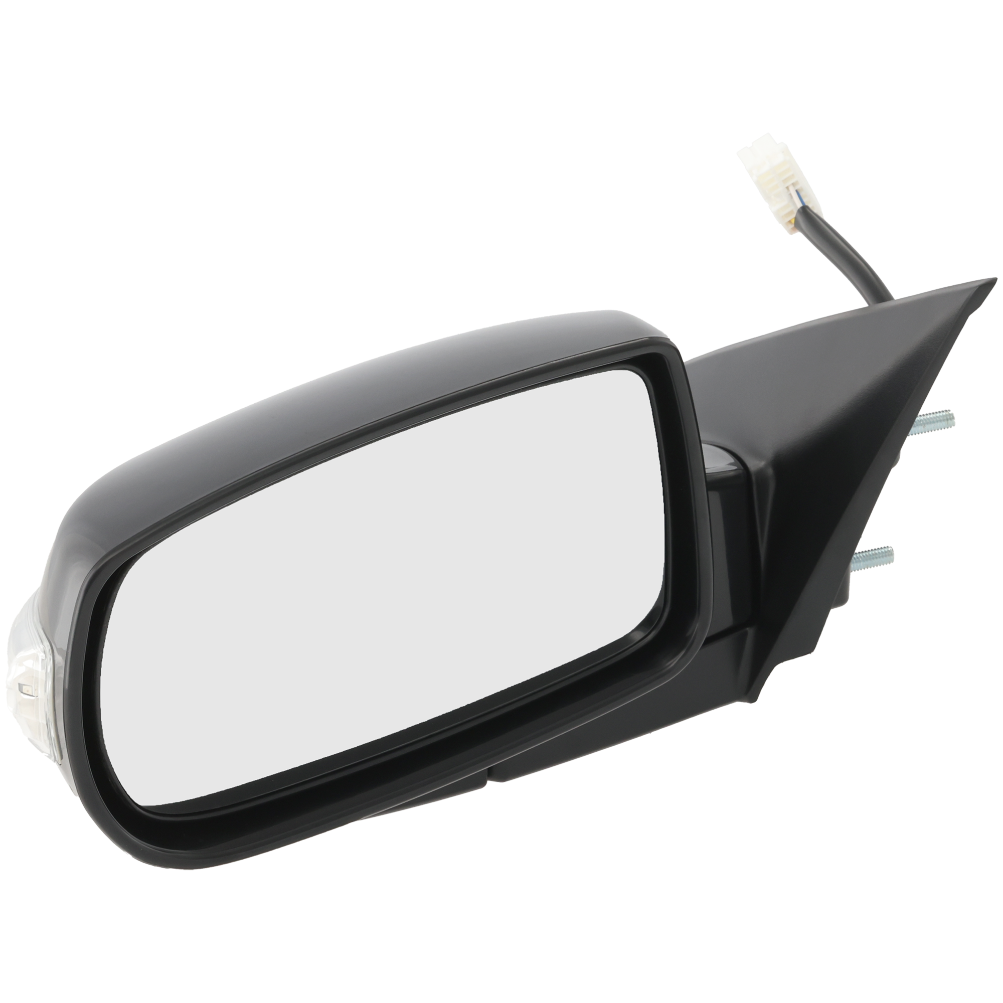 AM GENESIS COUPE 10-16 MIRROR LH Power Manual Folding Non Heated Paintable w Signal Light models w Side Repeater Lights SKU JHY71EL S Partslink HY1320192 OEM 876102M120