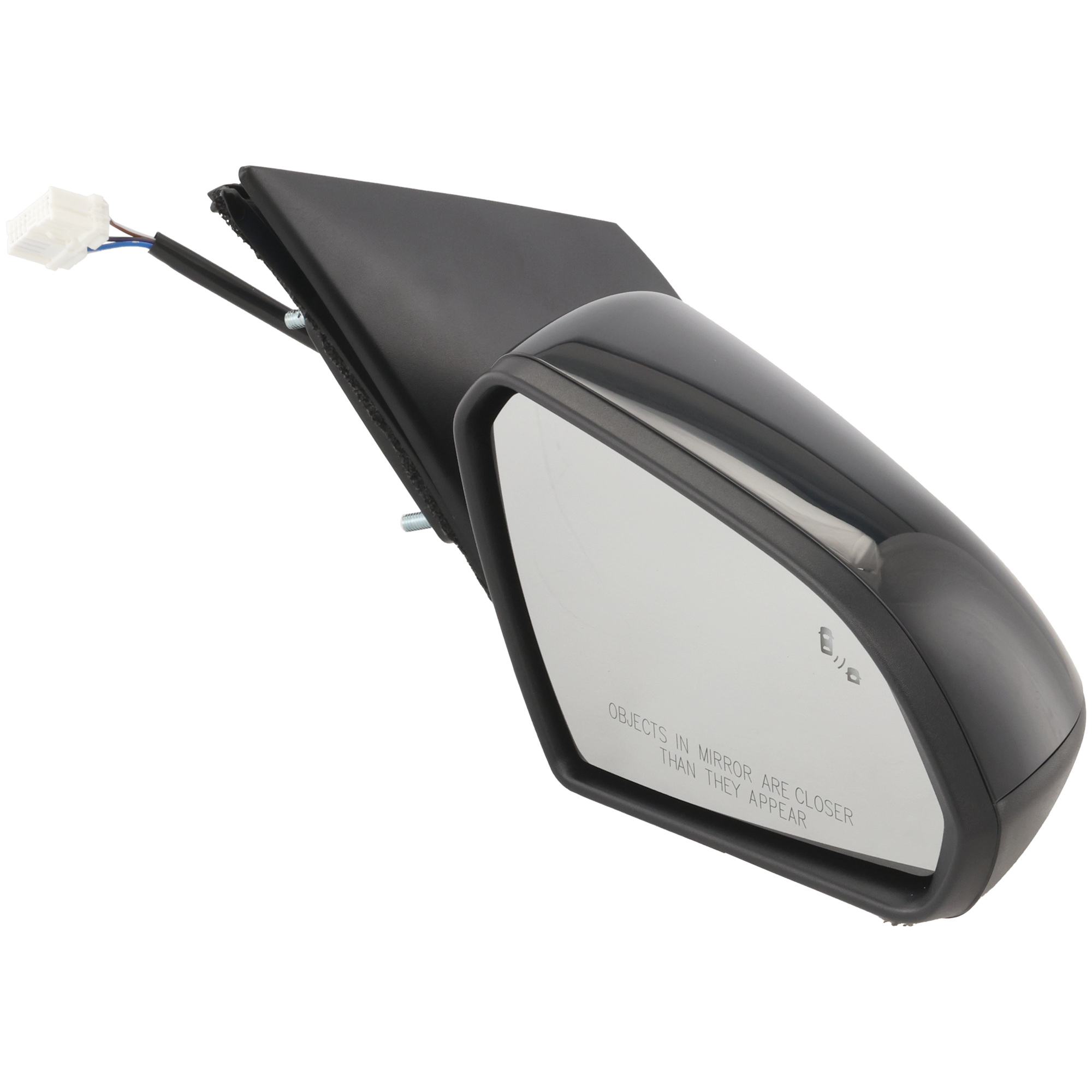 AM SONATA 18-19 MIRROR RH Power Manual Folding Non Heated Paintable w BSD No Memory and Signal Light Exc. Hybrid Model SKU JHY79ER Partslink HY1321237 OEM 87620C2580