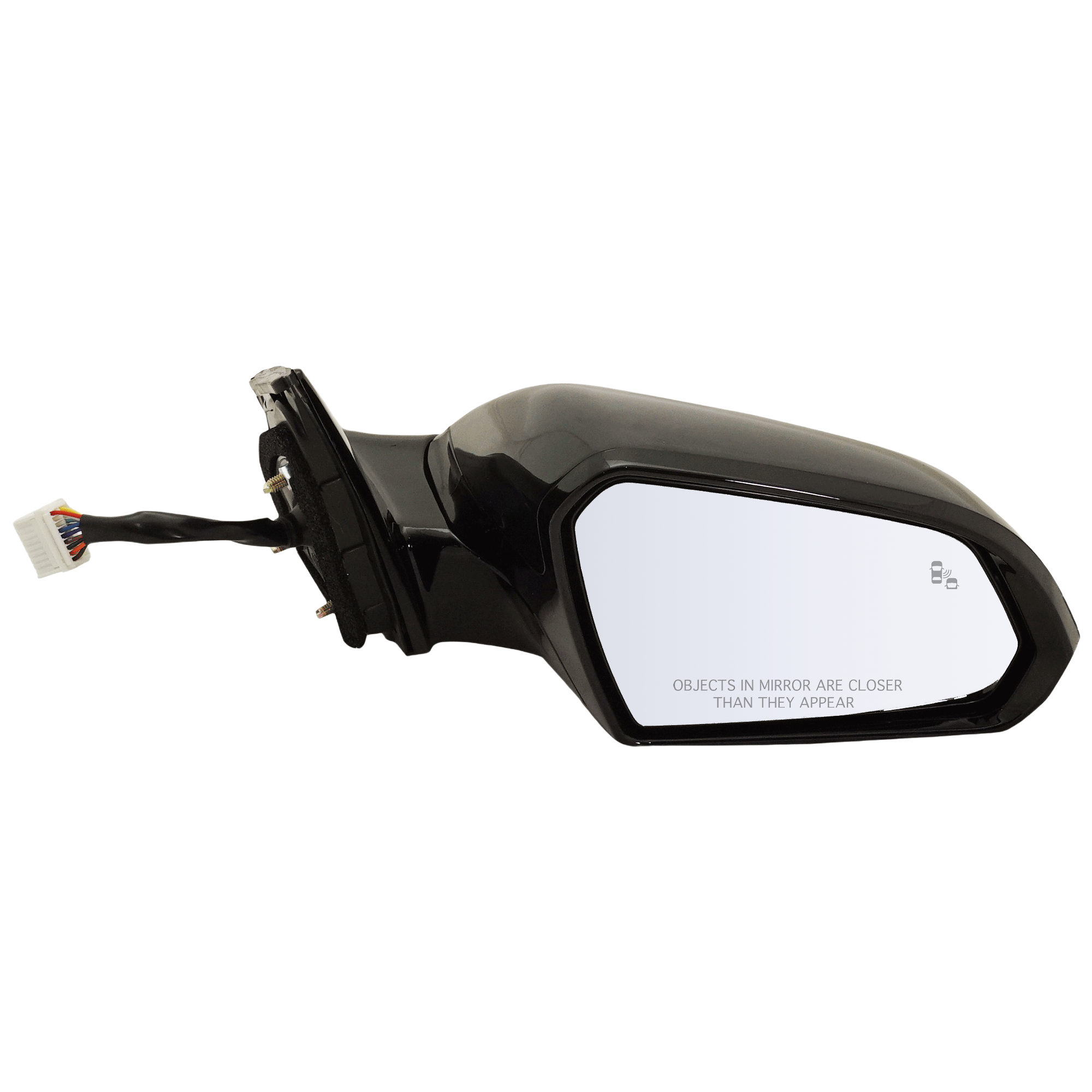 AM SONATA 18-19 MIRROR RH Power Manual Folding Heated Paintable w BSD Memory and Signal Light Exc. Hybrid Model SKU JHY80ER S Partslink HY1321240 OEM 87620C2570