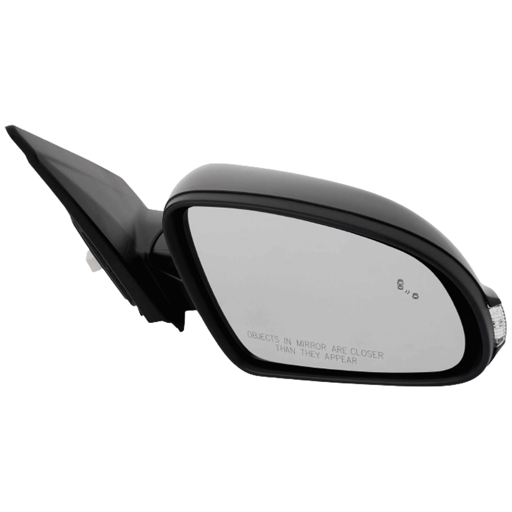 AM KONA 18-21 MIRROR RH Power Manual Folding Heated Paintable w BSD SKU JHY99ER S Partslink HY1321257 OEM 87620J9130MZH