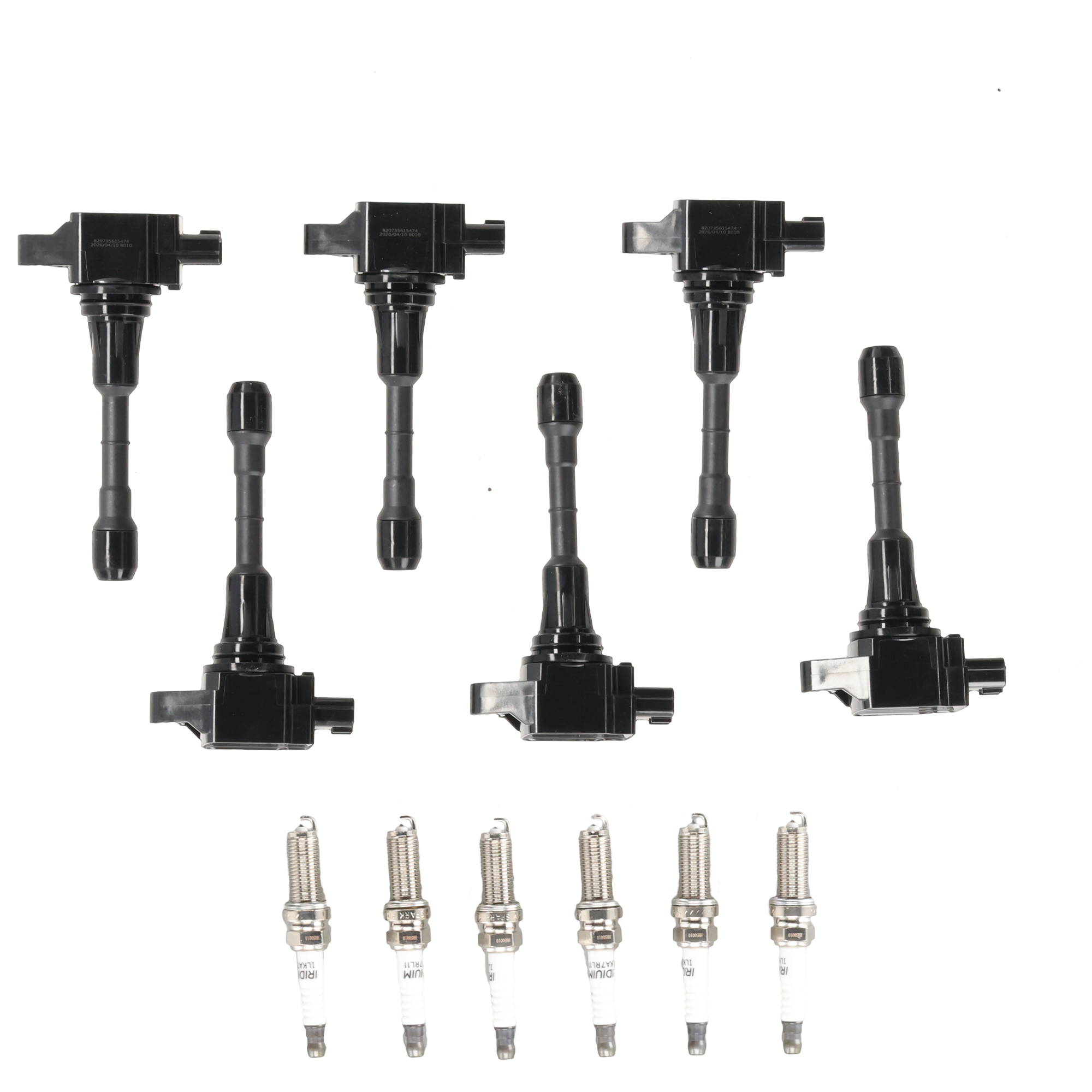 AM FX35-09-12 G35-07-08 IGNITION COIL AND SPARK PLUG KIT SKU JI30800002 OEM UF550-22448JA10A 22448JA10C 22