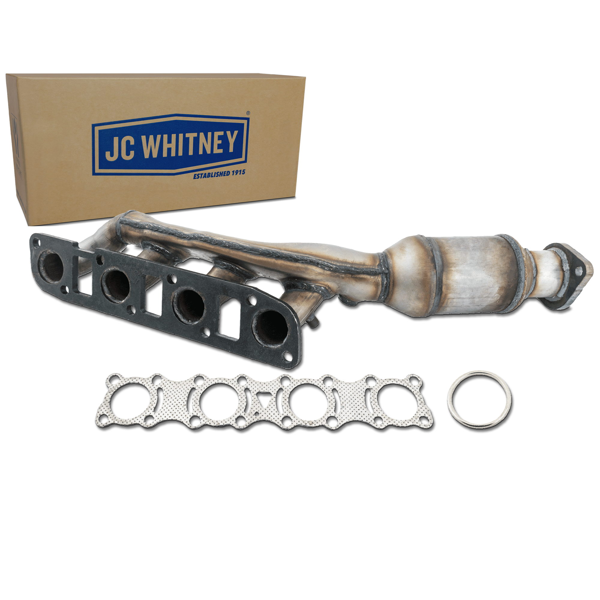 AM QX56-11-13 QX80-14-18 CATALYTIC CONVERTER Front LH Radiator Side 8 Cyl 5.6L Eng. with Exhaust Manifold SKU JI96030002