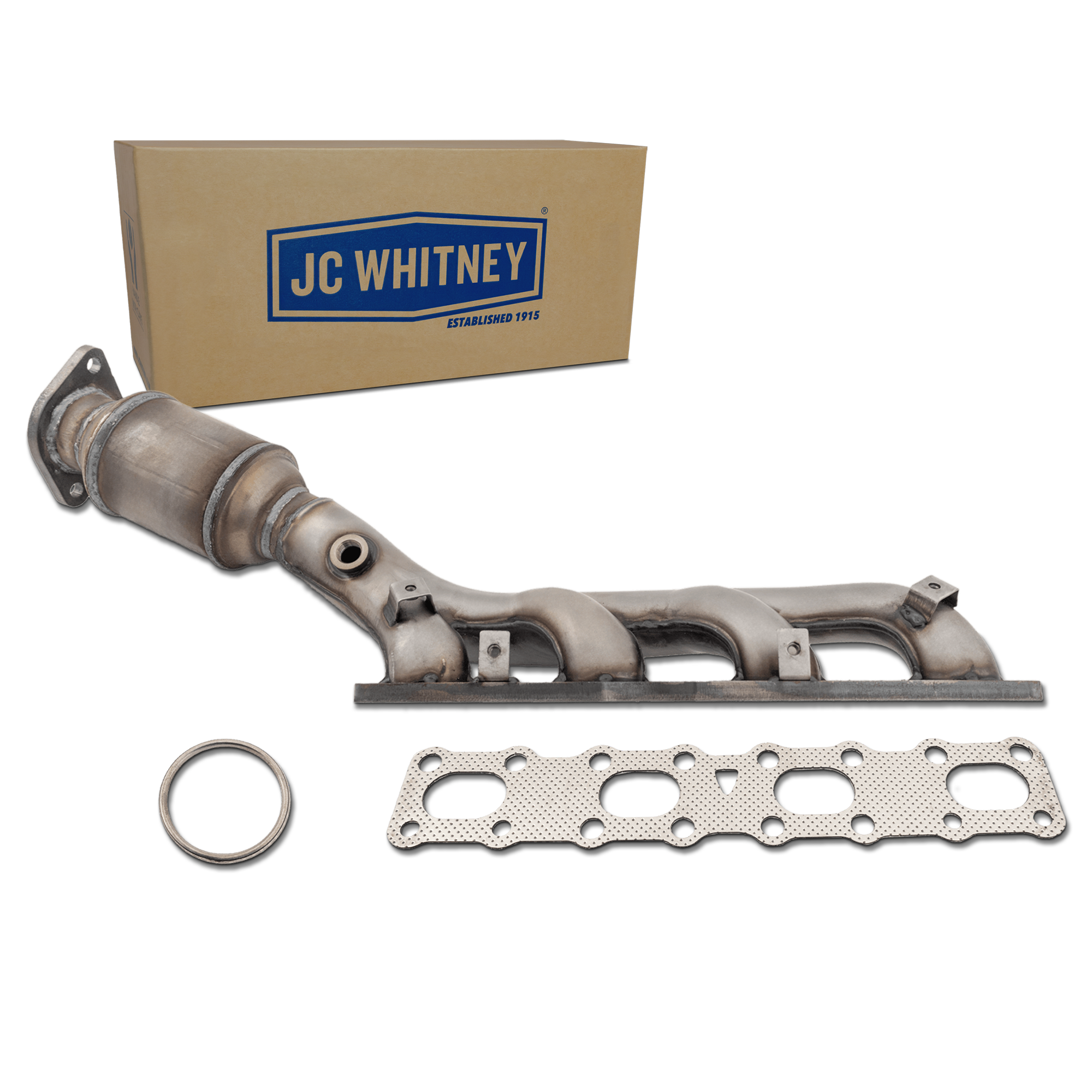 AM TITAN 04-15 PATHFINDER 08-12 CATALYTIC CONVERTER Front LH 8 Cyl. 5.6L Engine w Exhaust Manifold SKU JI960303