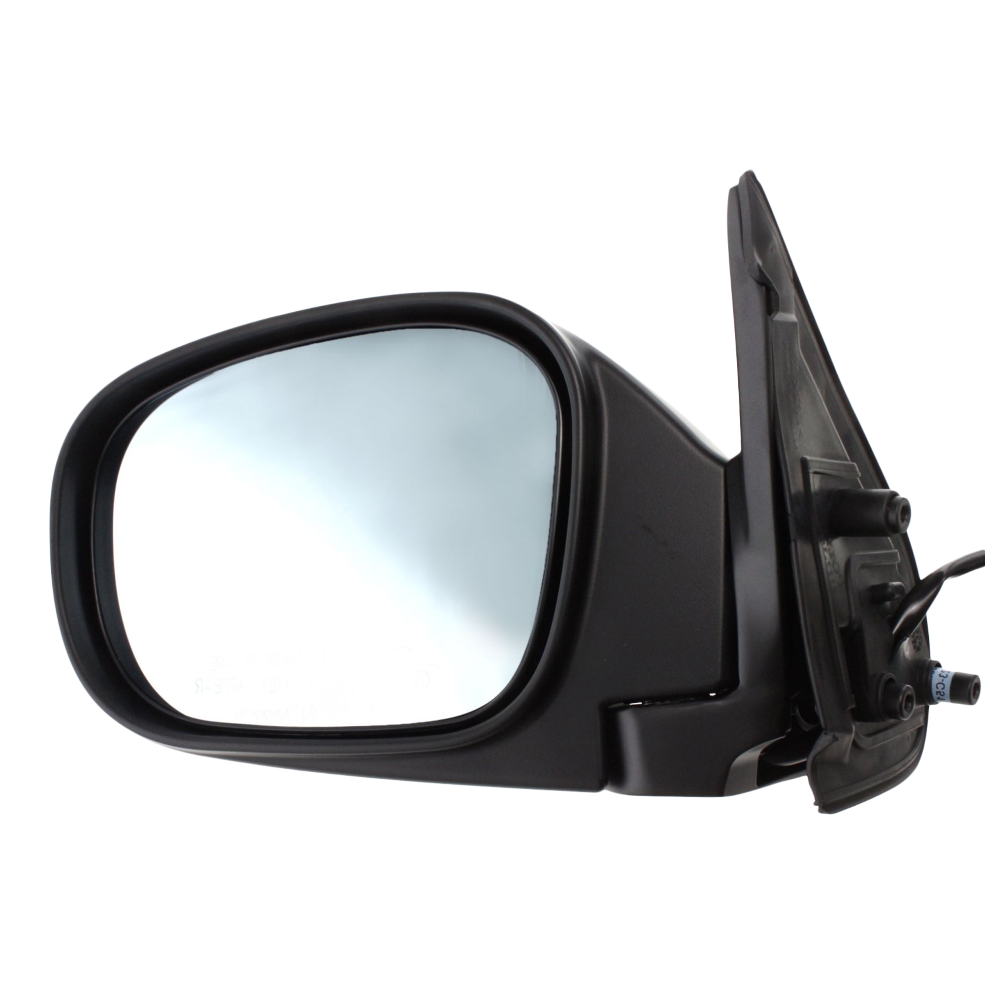 AM QX4-01-03 MIRROR LH Power Manual Folding Heated Paintable Blue Glass SKU JIN19EL Partslink IN1320118 OEM K63024W560
