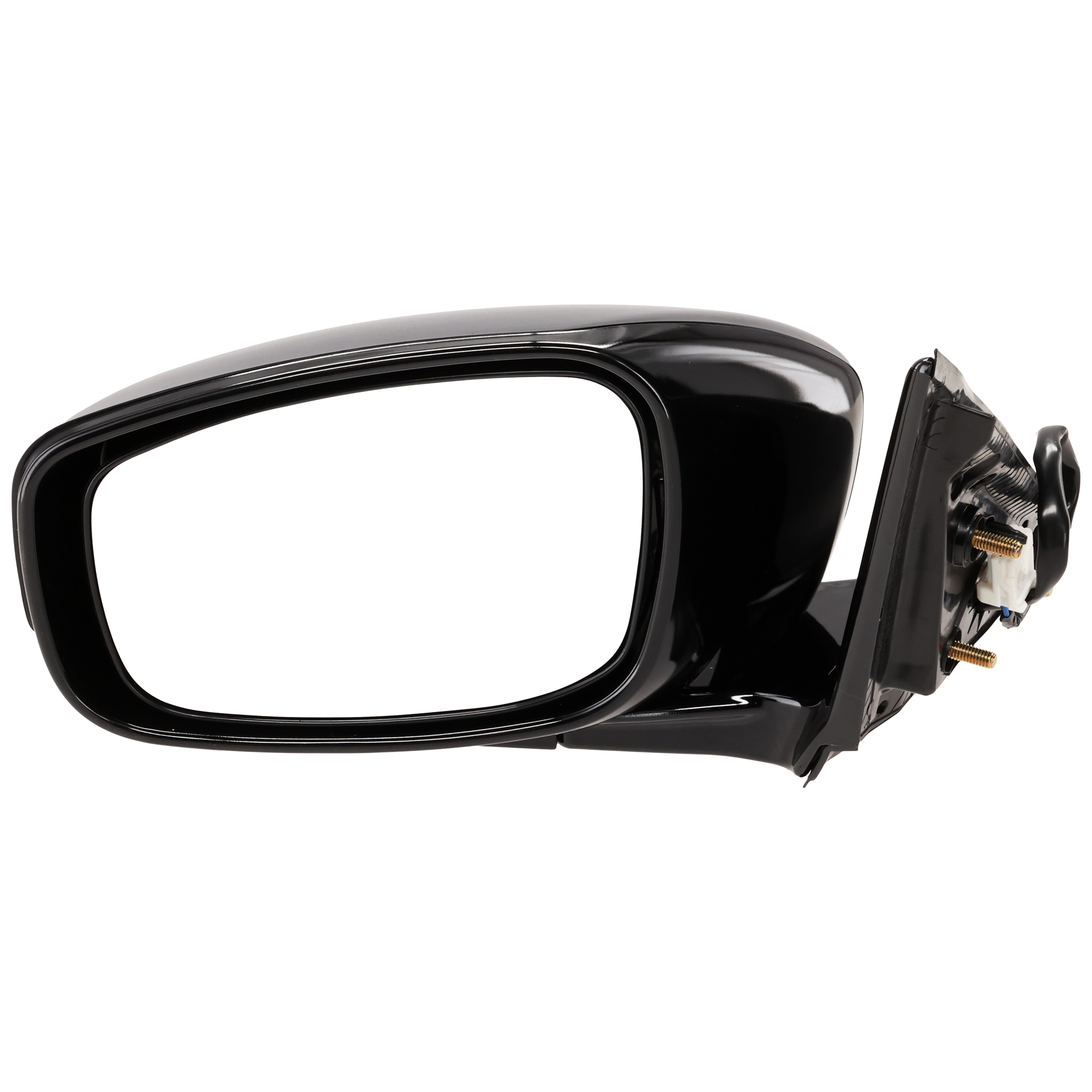 AM G37-09-10 G25-11-12 MIRROR LH Power Non Heated Manual Folding Paintable Base Model G37 RWD w o Premium Package Sedan SKU JIN23EL Partslink IN1320115 OEM 963021NC2A K6374JL00A