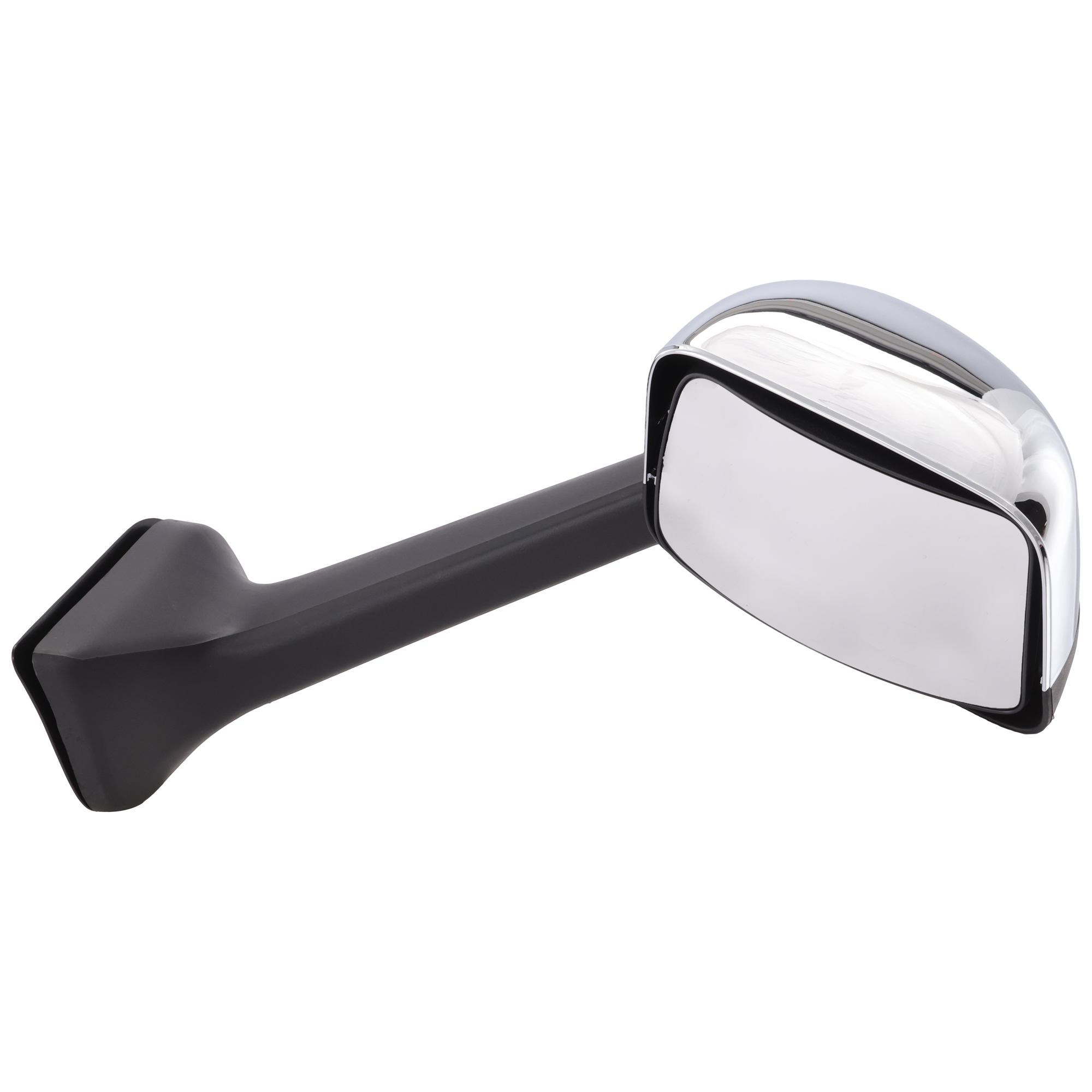AM INTERNATIONAL LT625-17-24 HOOD MIRROR RH Manual Adjust Non Folding Non Heated Chrome SKU JIN71CR HD OEM 3765563C93