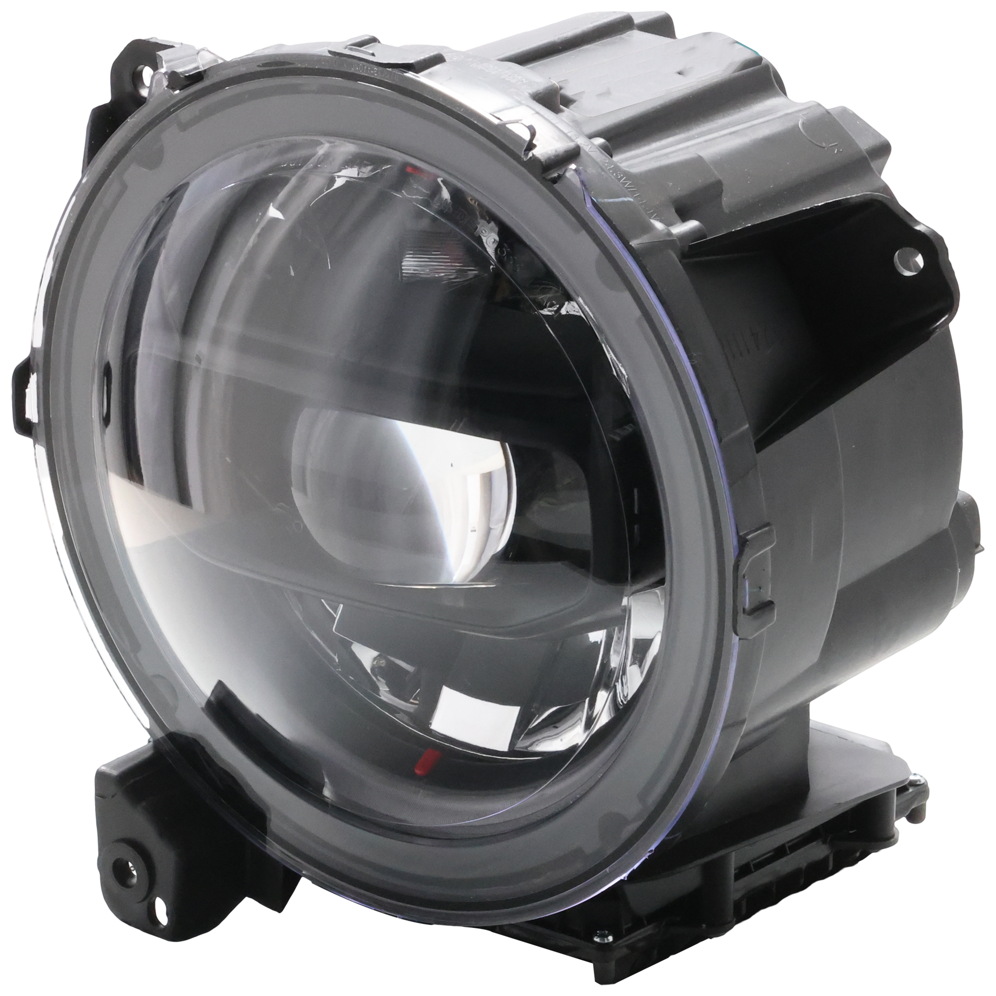 AM GLADIATOR WRANGLER 23-24 HEAD LAMP LH LED Black Bezel CAPA SKU JJ10010012AQ Partslink CH2502360C OEM 68596461AB