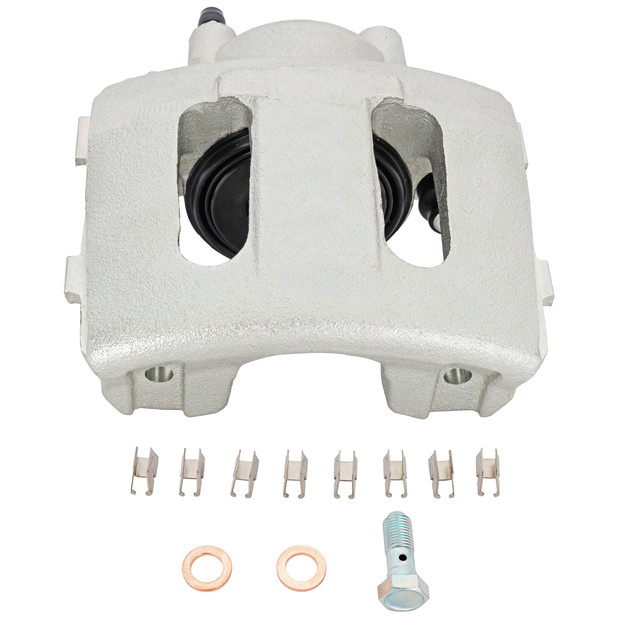 AM WRANGLER 90-06 CHEROKEE 90-01 FRONT BRAKE CALIPER LH New Natural w o Brackets SKU JJ27150002