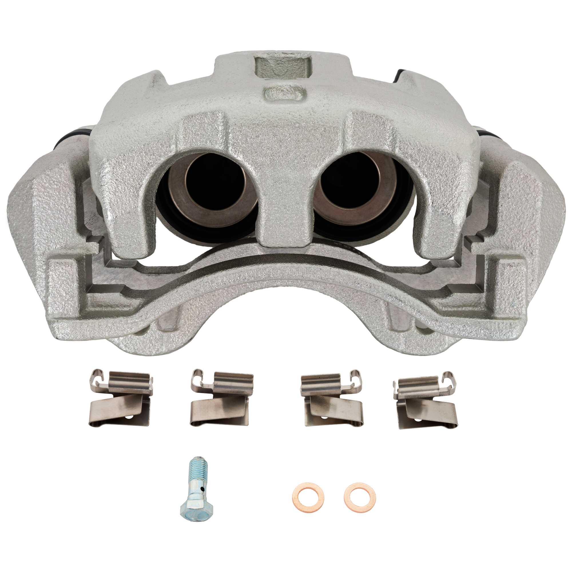 AM GRAND CHEROKEE 99-04 FRONT BRAKE CALIPER RH New Natural w Brackets SKU JJ27150003
