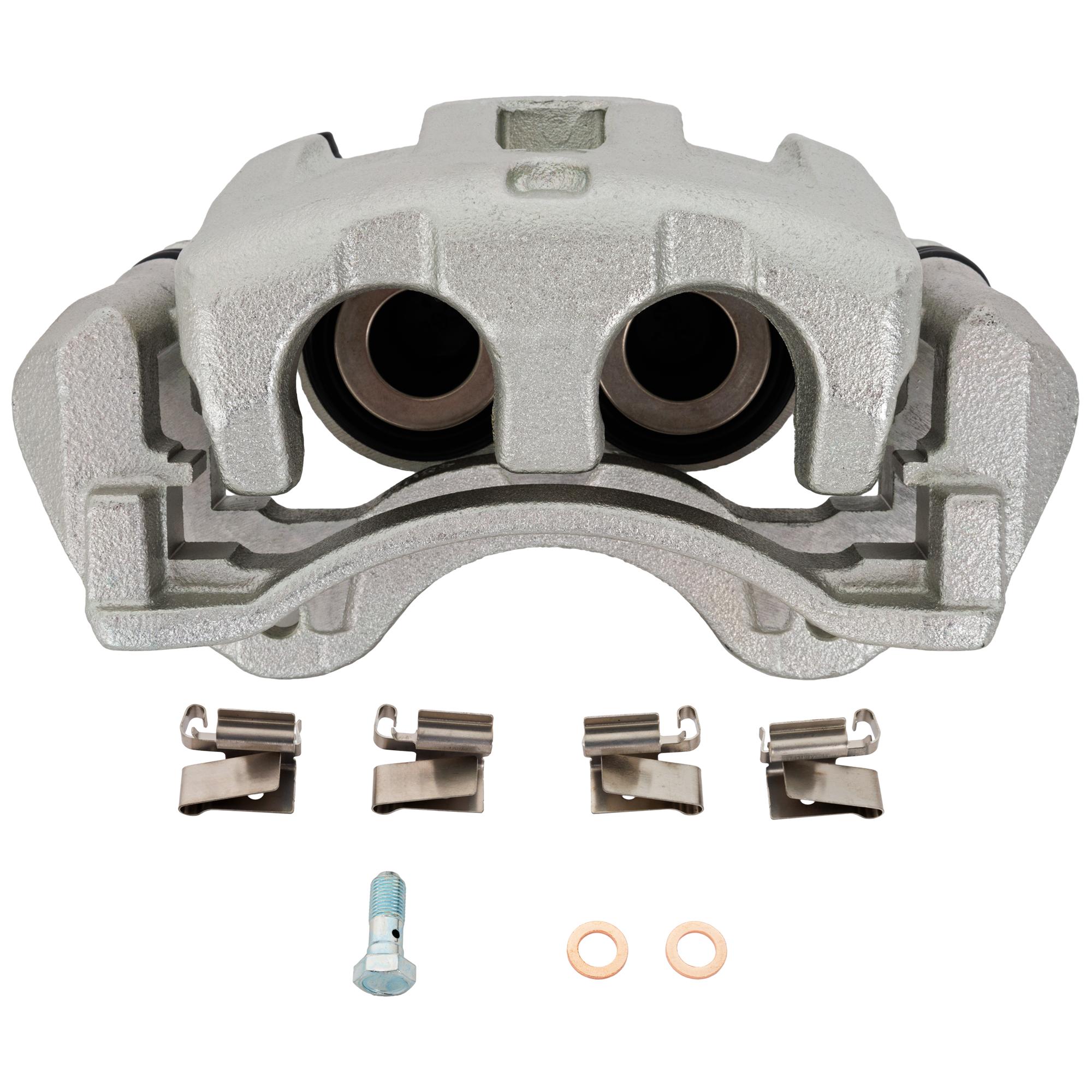 AM GRAND CHEROKEE 99-04 FRONT BRAKE CALIPER LH New Natural w Brackets SKU JJ27150004