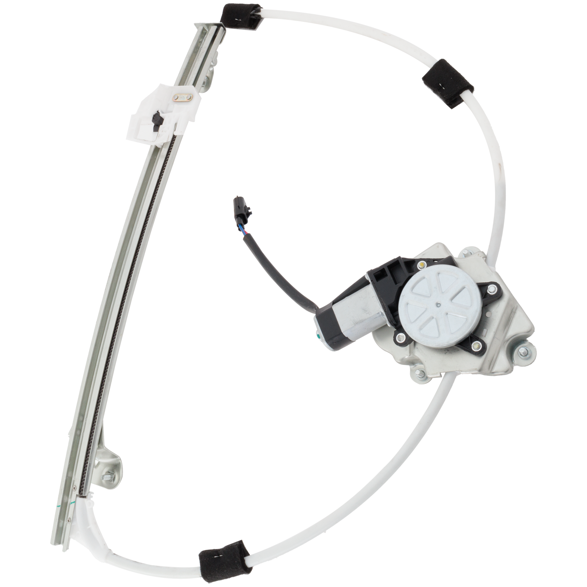 AM LIBERTY 06-07 REAR WINDOW REGULATOR LH Power w Motor Hole Style w Locator Pin and Hole From 11-11-05 SKU JJ491716 OEM 4589267AB