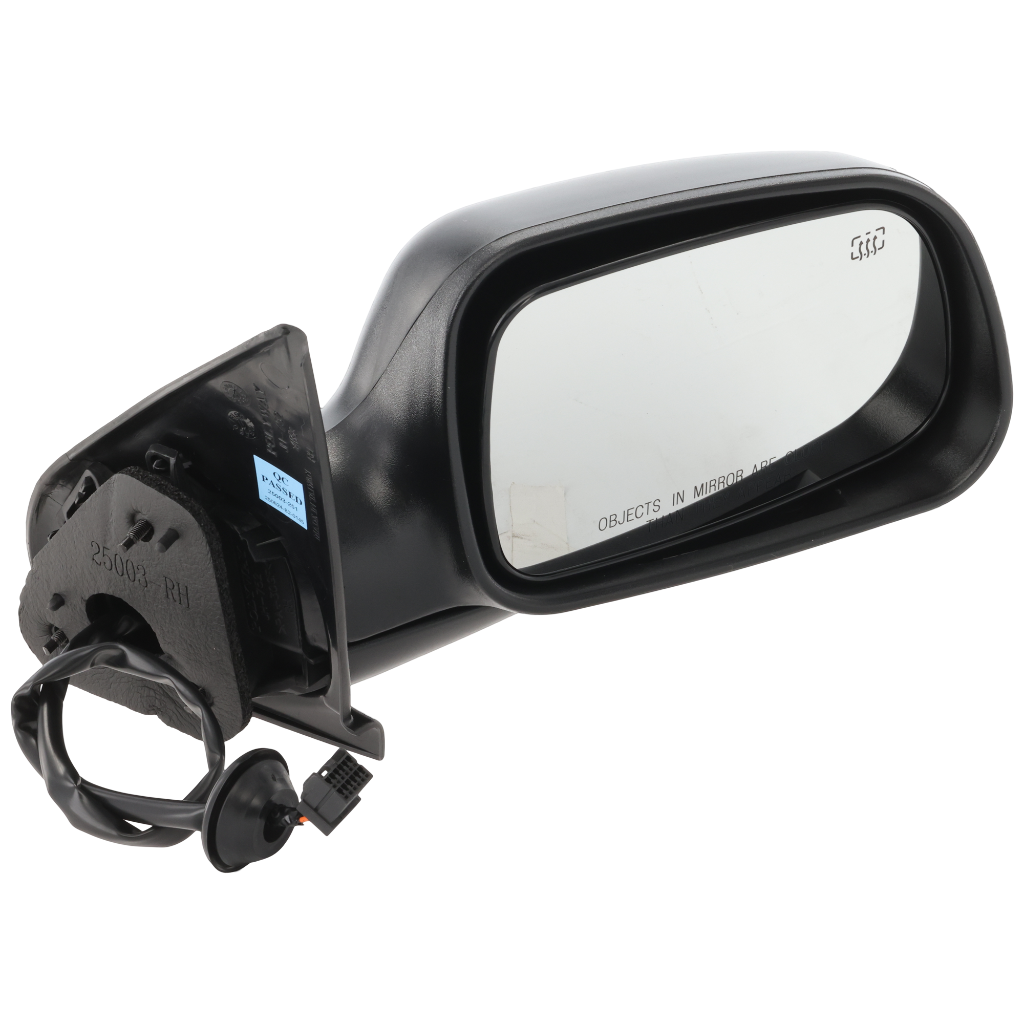 AM GRAND CHEROKEE 99-04 MIRROR RH Power Manual Folding Heated Textured No Memory 5 Pin Plug SKU JJP25ER Partslink CH1321169 OEM 55156880AA