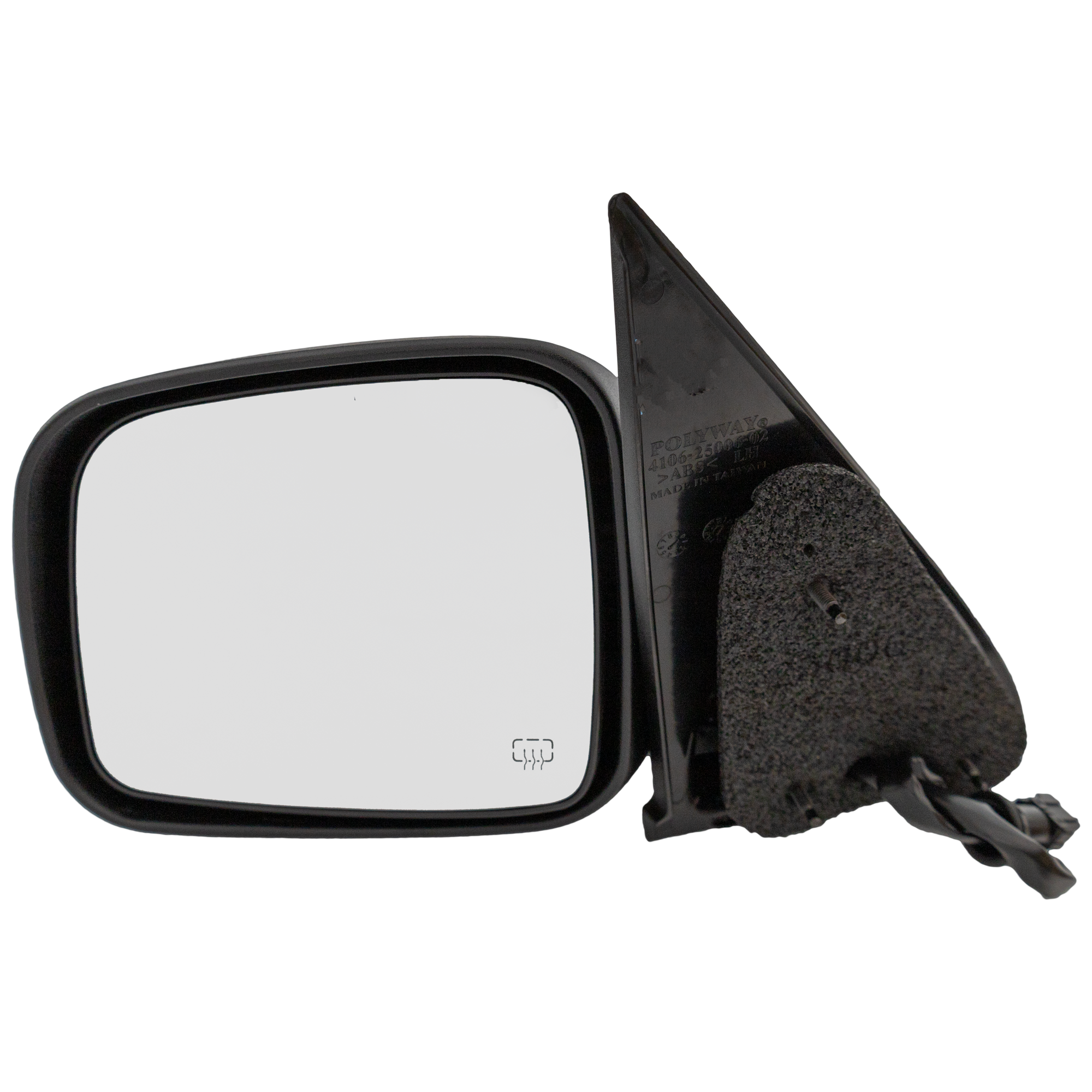 AM LIBERTY 02-07 MIRROR LH Power Manual Folding Heated Textured w 8 hole 5 pin plug No Memory SKU JJP27EL Partslink CH1320232 OEM 55155843AI