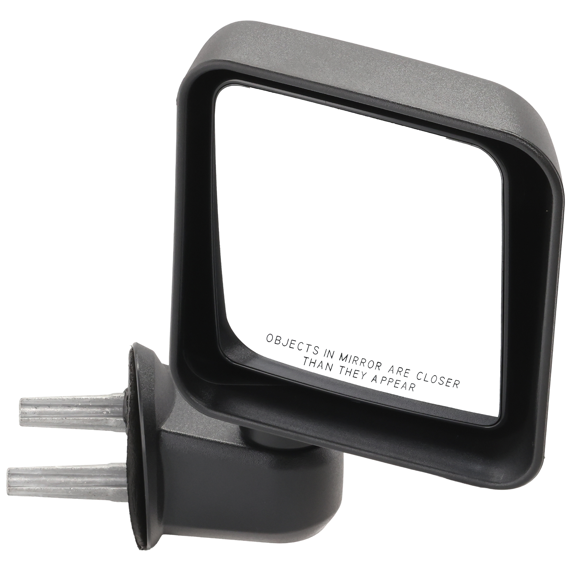 AM WRANGLER JK 07-18 MIRROR RH Manual Adjust Manual Folding Non Heated Textured SKU JJP35R Partslink CH1321271 OEM 55077966AC 68081250AB 55077966