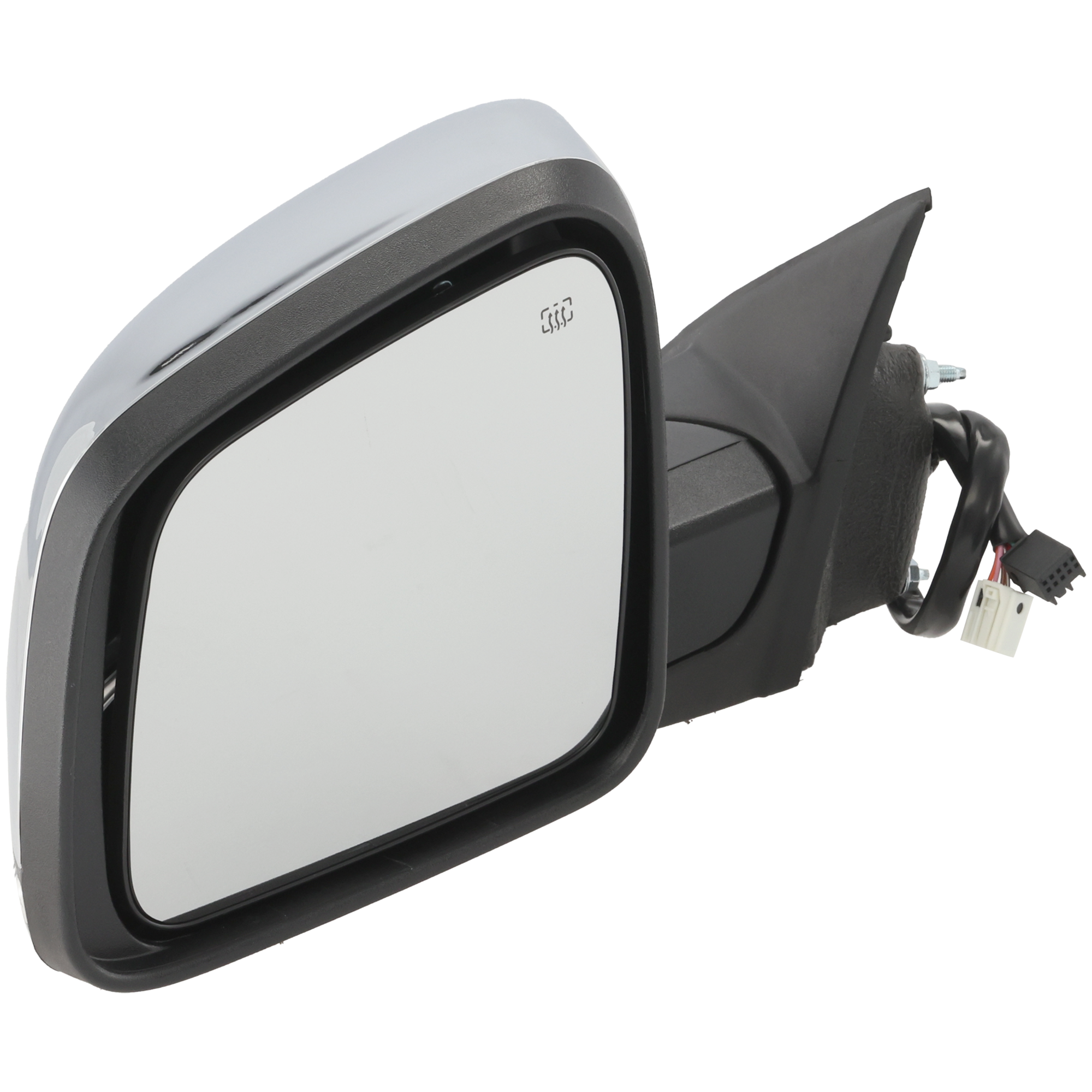 AM GRAND CHEROKEE 11-16 MIRROR LH Power Manual Folding Heated Chrome w Memory and Signal Light No Auto dimming BSD and Puddle Light Exc. SRT SRT 8 Summit Models SKU JJP53EL S Partslink CH1320358 OEM 68257941AB 68365717AC