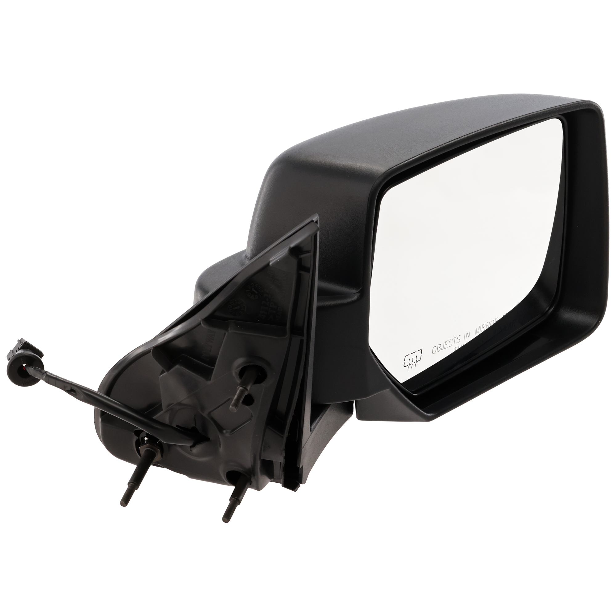 AM LIBERTY 08-12 MIRROR RH Power Manual Folding Heated Textured No Memory and Prong Connector w 8 Hole 5 Pin Plug SKU JJP57ER Partslink CH1321371 OEM 57010078AF PFM
