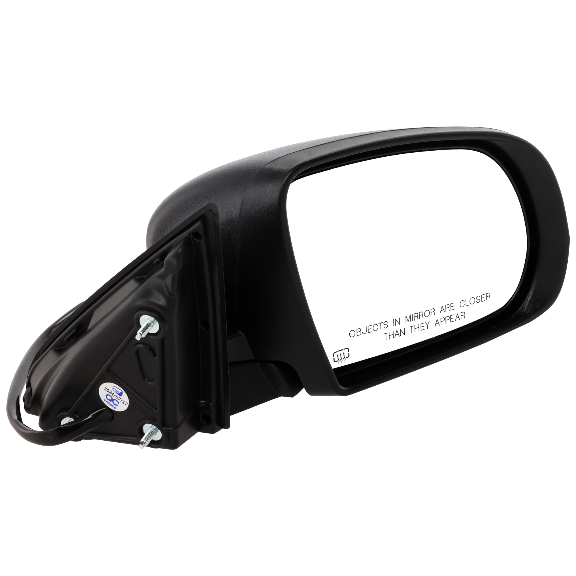 AM CHEROKEE 14-18 MIRROR RH Power Manual Folding Heated Textured No Auto dimming BSD Memory and Signal Light SKU JJP60ER Partslink CH1321373 OEM 68164060AD