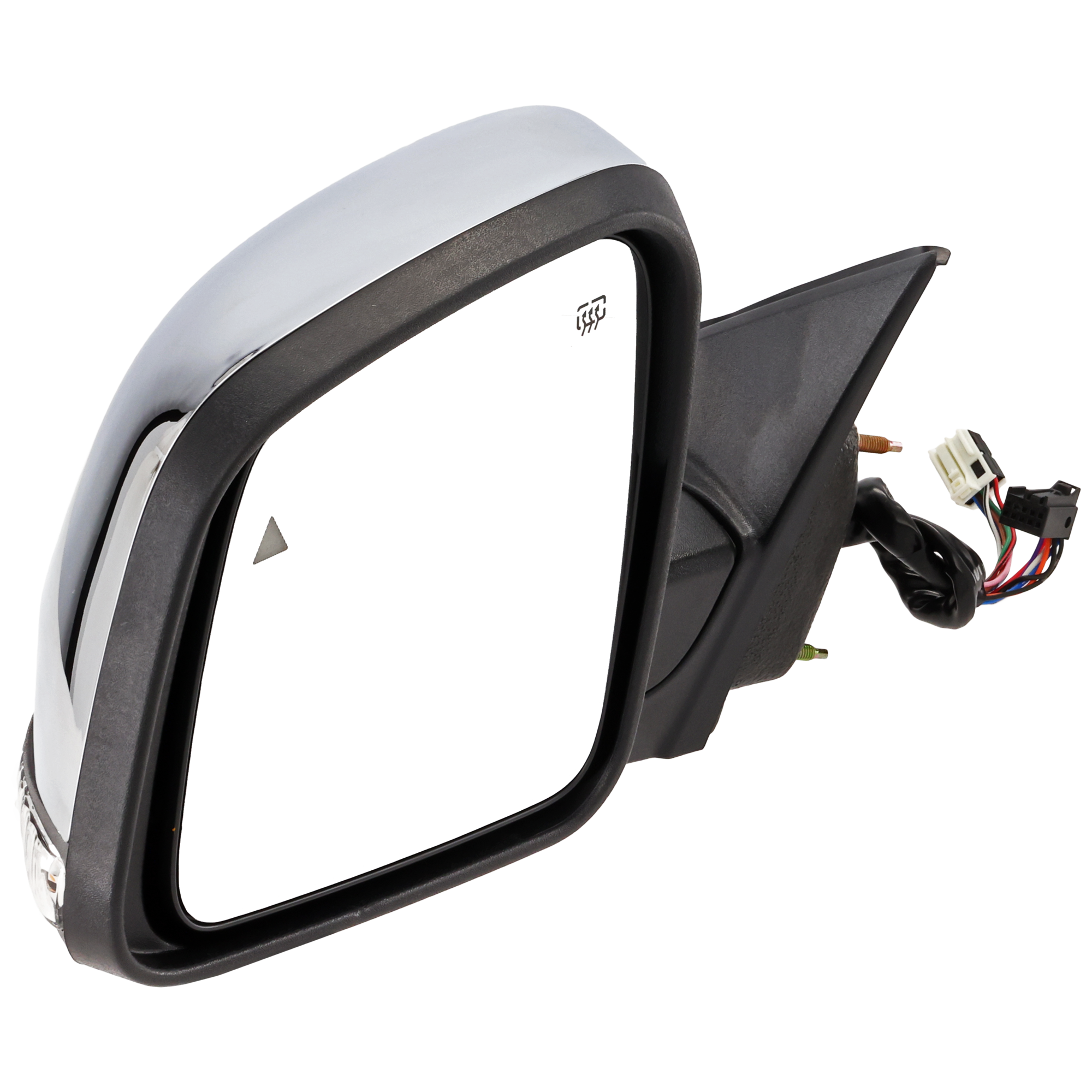 AM GRAND CHEROKEE 11-21 GRAND CHEROKEE WK 22-22 MIRROR LH Power Heated Manual Folding Chrome w Blind Spot Detection in Glass Memory and Signal Light No Auto dimming and Puddle Light SKU JJP63EL S Partslink CH1320359 OEM 68236931AF