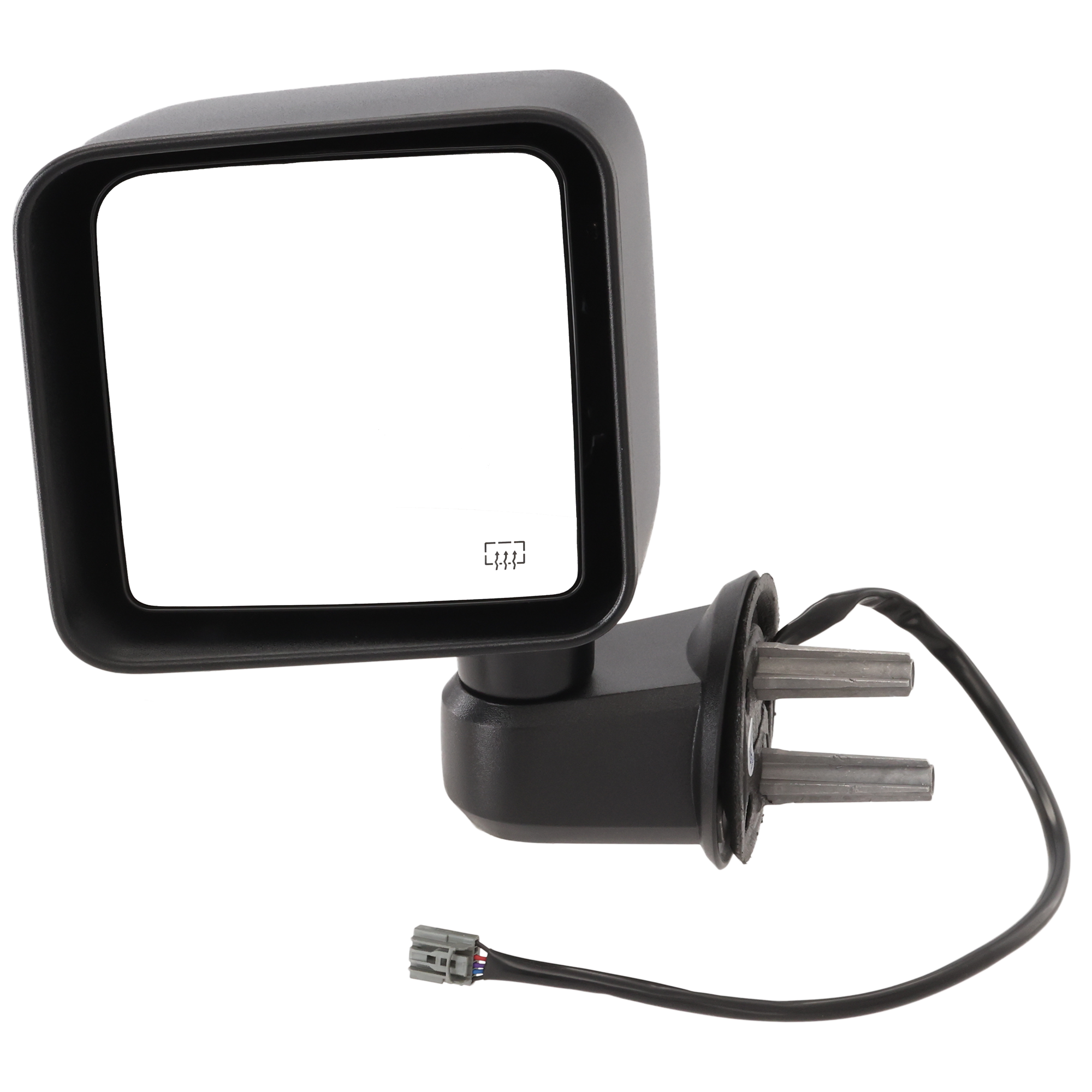 AM WRANGLER JK 14-14 MIRROR LH Power Manual Folding Heated Textured SKU JJP65EL Partslink CH1320372 OEM 68229611AA