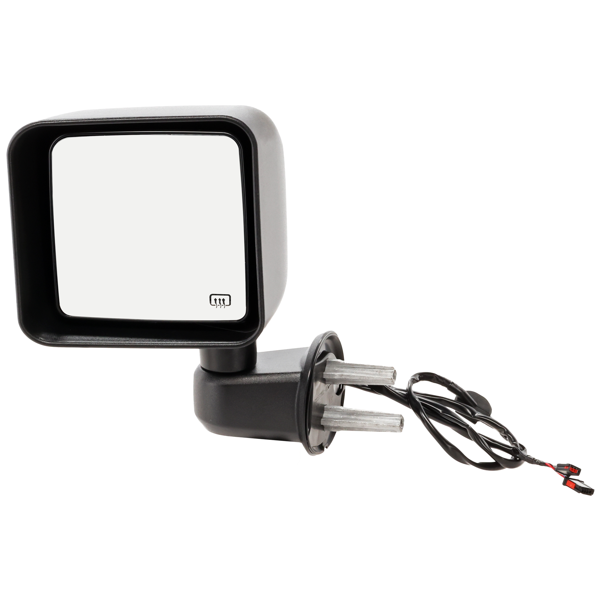 AM WRANGLER JK 15-18 MIRROR LH Power Manual Folding Heated Textured SKU JJP66EL Partslink CH1320390 OEM 68249847AD 68249847AC