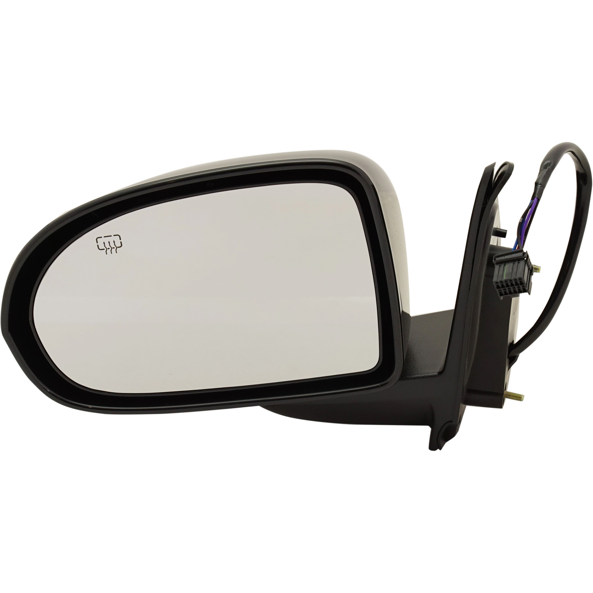 AM COMPASS 16-17 MIRROR LH Power Manual Folding Heated Paintable No Auto dimming BSD Memory and Signal Light SKU JJP74EL Partslink CH1320423 OEM 6AC89TZZAB