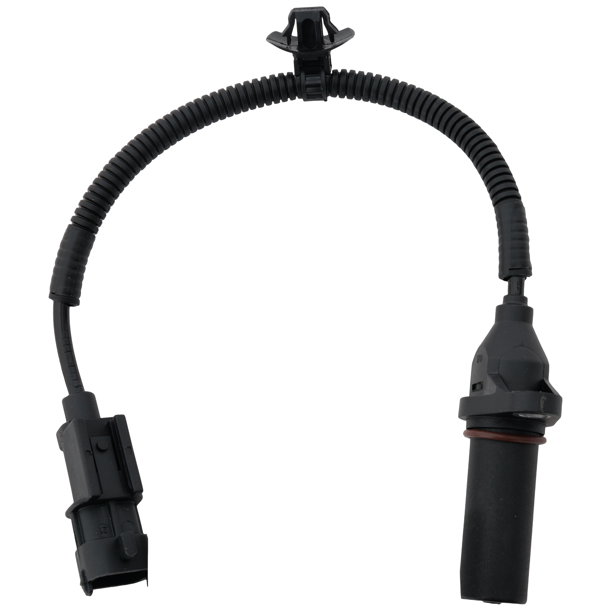 AM FORTE 14-19 RIO 12-19 CRANKSHAFT POSITION SENSOR 2 Male Blade Terminals 1 Female Rectangular Connector SKU JK31180001 OEM 391802B000
