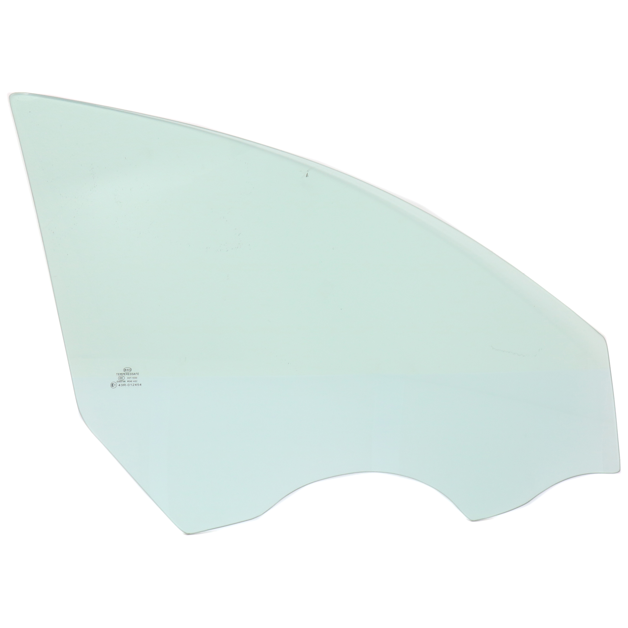 AM OPTIMA 11-15 FRONT DOOR GLASS RH Green Tint w o Acoustic Interlayer Includes 11-13 Hybrid Models SKU JK480103 OEM 824212T010 FD24942GTNN