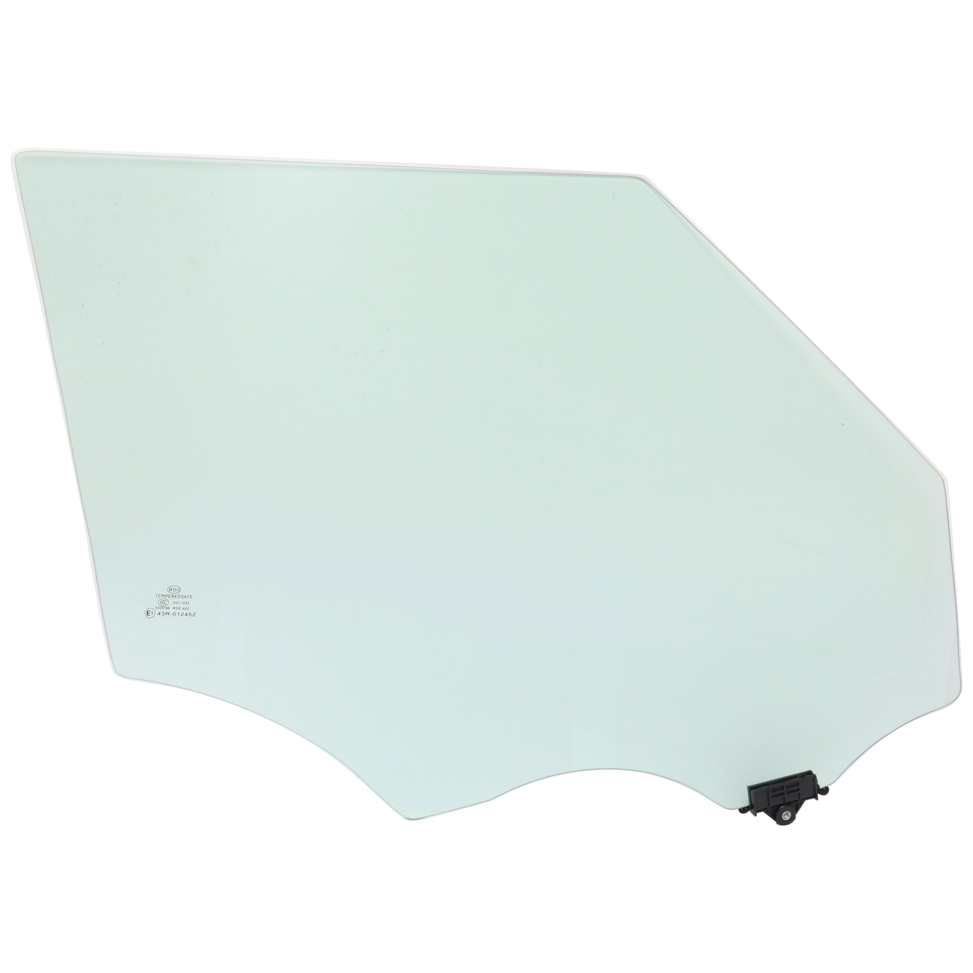 AM KIA SOUL 14-19 FRONT DOOR GLASS RH Green Tint SKU JK480107 OEM 82420B2000 FD26074GTYN 82420B2