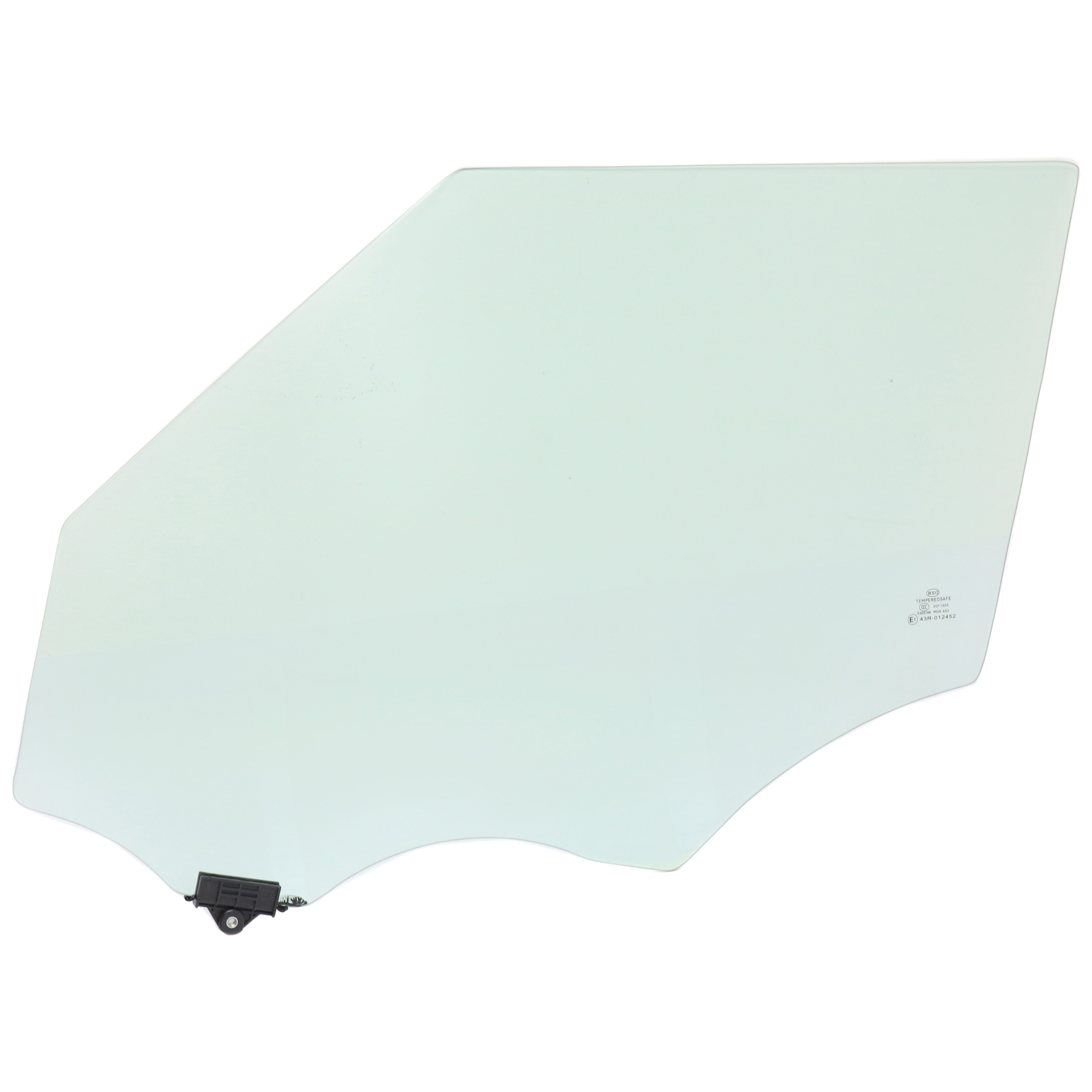 AM KIA SOUL 14-19 FRONT DOOR GLASS LH Green Tint SKU JK480108 OEM 82410B2000 FD26075GTYN 82410B2