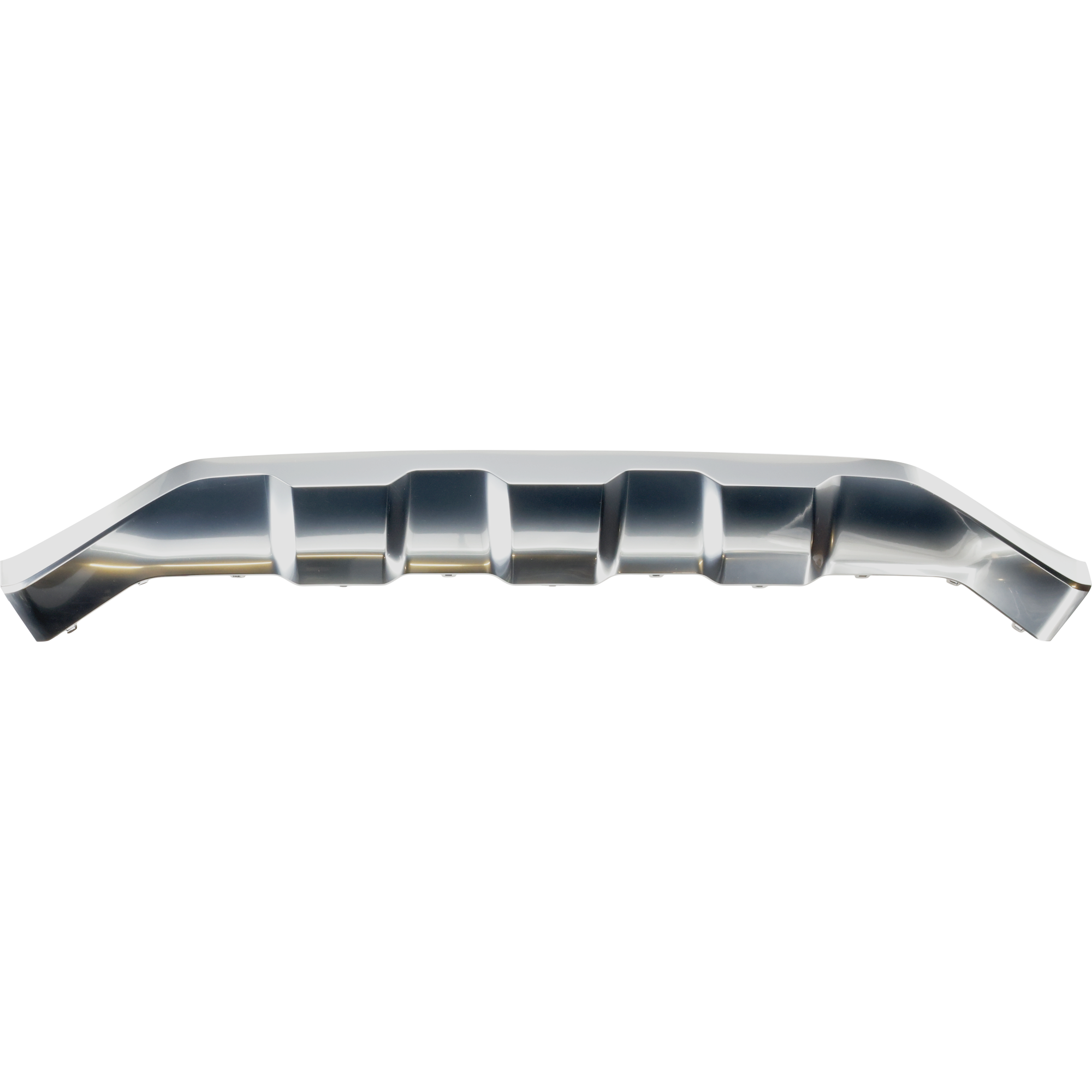 AM SPORTAGE 23-25 REAR BUMPER MOLDING Lower Center Chrome Hybrid SX Prestige Model SKU JK76350002 Partslink KI1144117 OEM 86699P1100