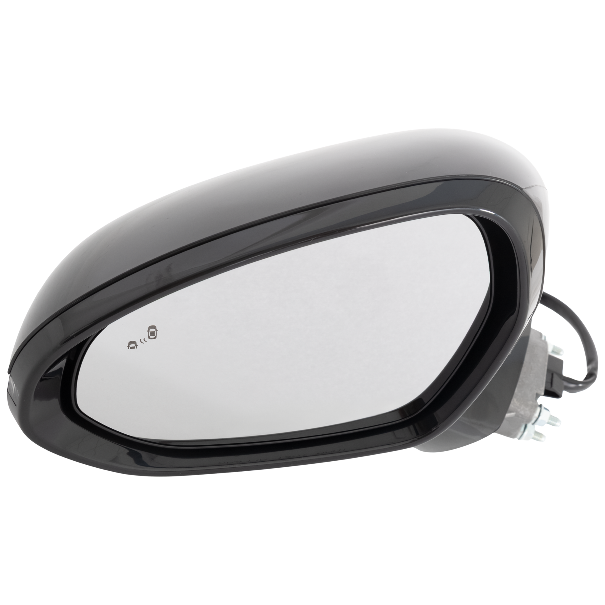 AM K5-21-24 MIRROR LH Power Manual Folding Heated Paintable EX Model w BSD and Signal Light No Auto dimming Memory and Puddle Light SKU JKA104EL S OEM 87610L3180 PFM