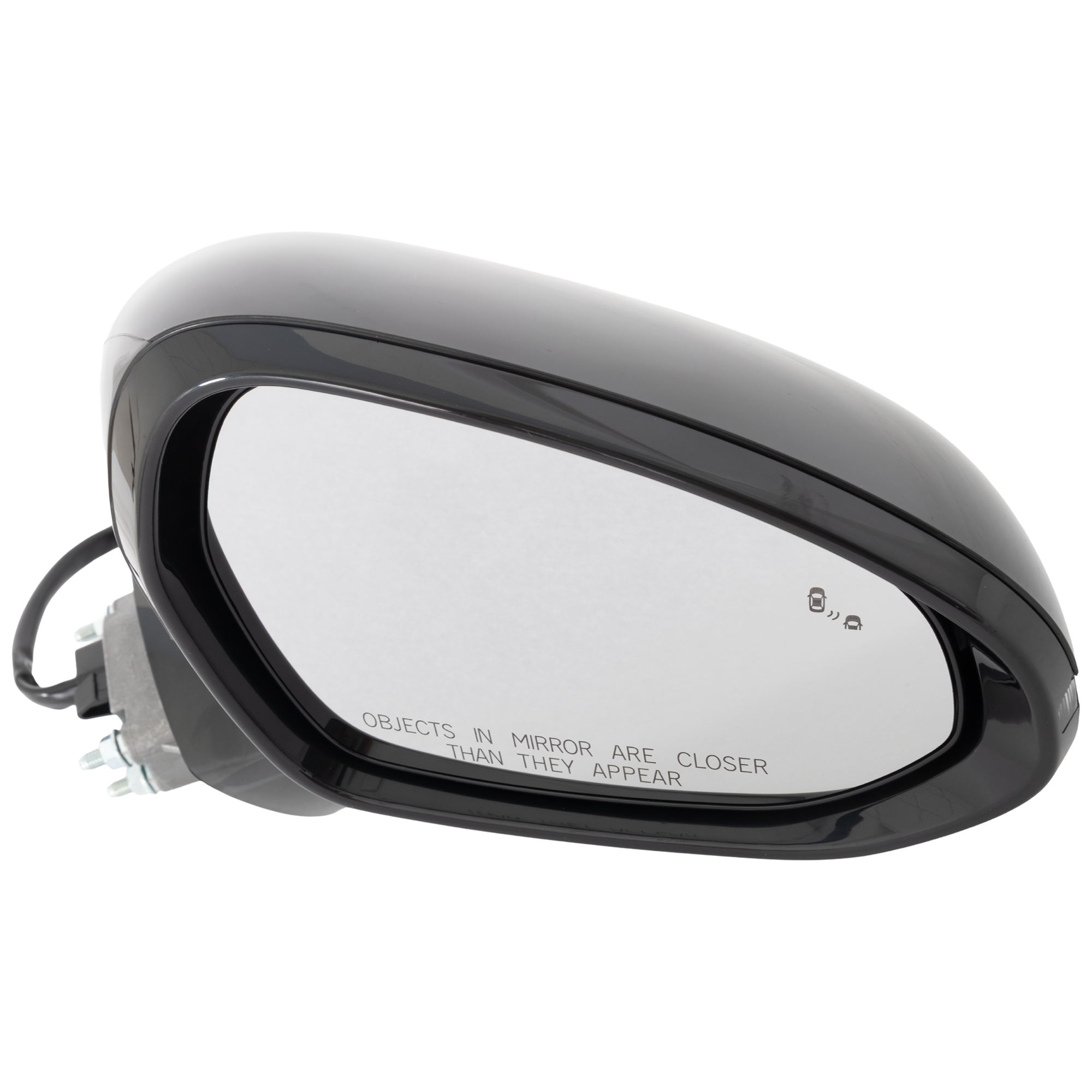 AM K5-21-24 MIRROR RH Power Manual Folding Heated Paintable EX Model w BSD and Signal Light No Auto dimming Memory and Puddle Light SKU JKA104ER S OEM 87620L3180 PFM
