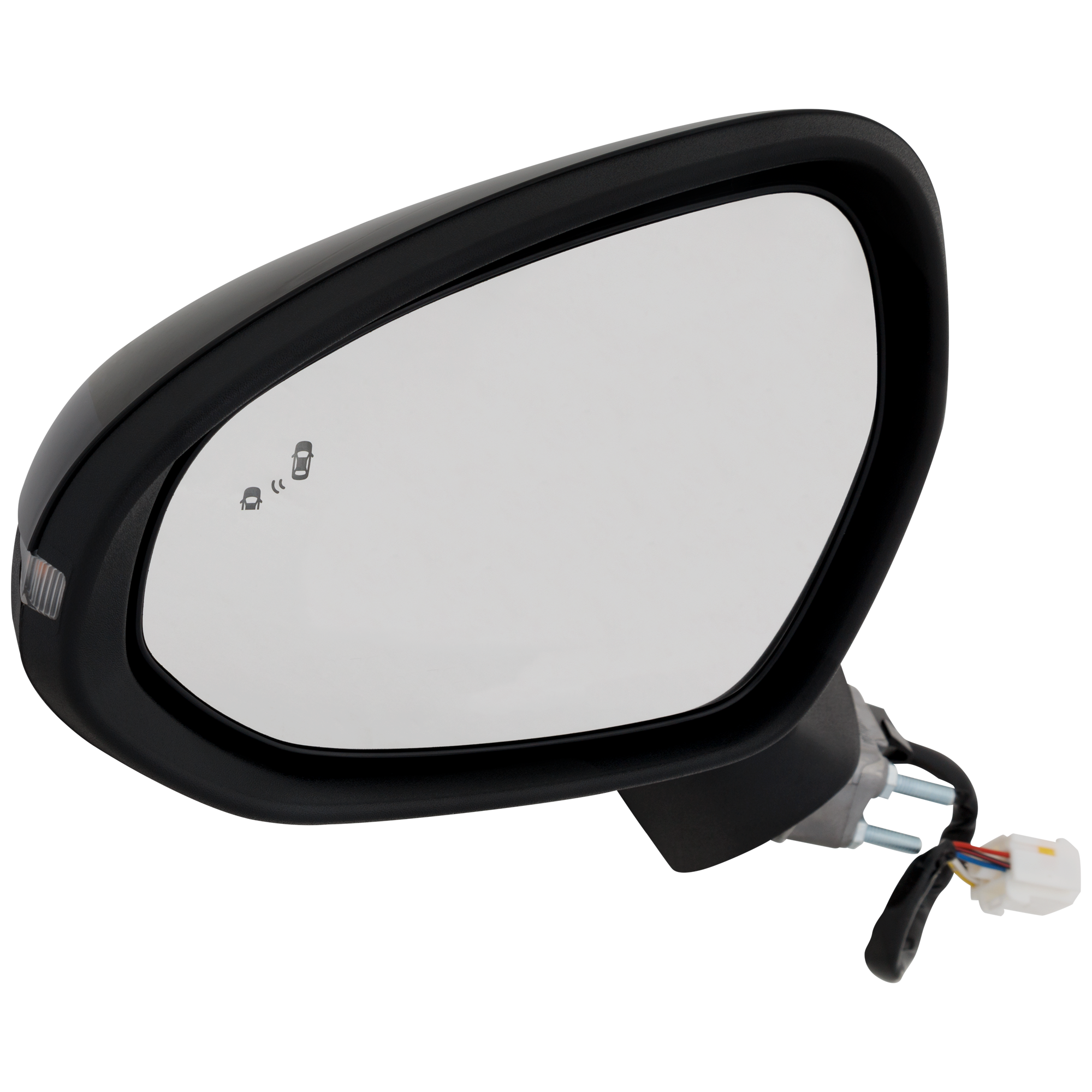 AM K5-21-24 MIRROR LH Power Manual Folding Heated Paintable GT Line Model w In housing Signal Light BSD in Glass No Memory Puddle Light Auto Dimming SKU JKA105EL S Partslink KI1320246 OEM 87610L3080