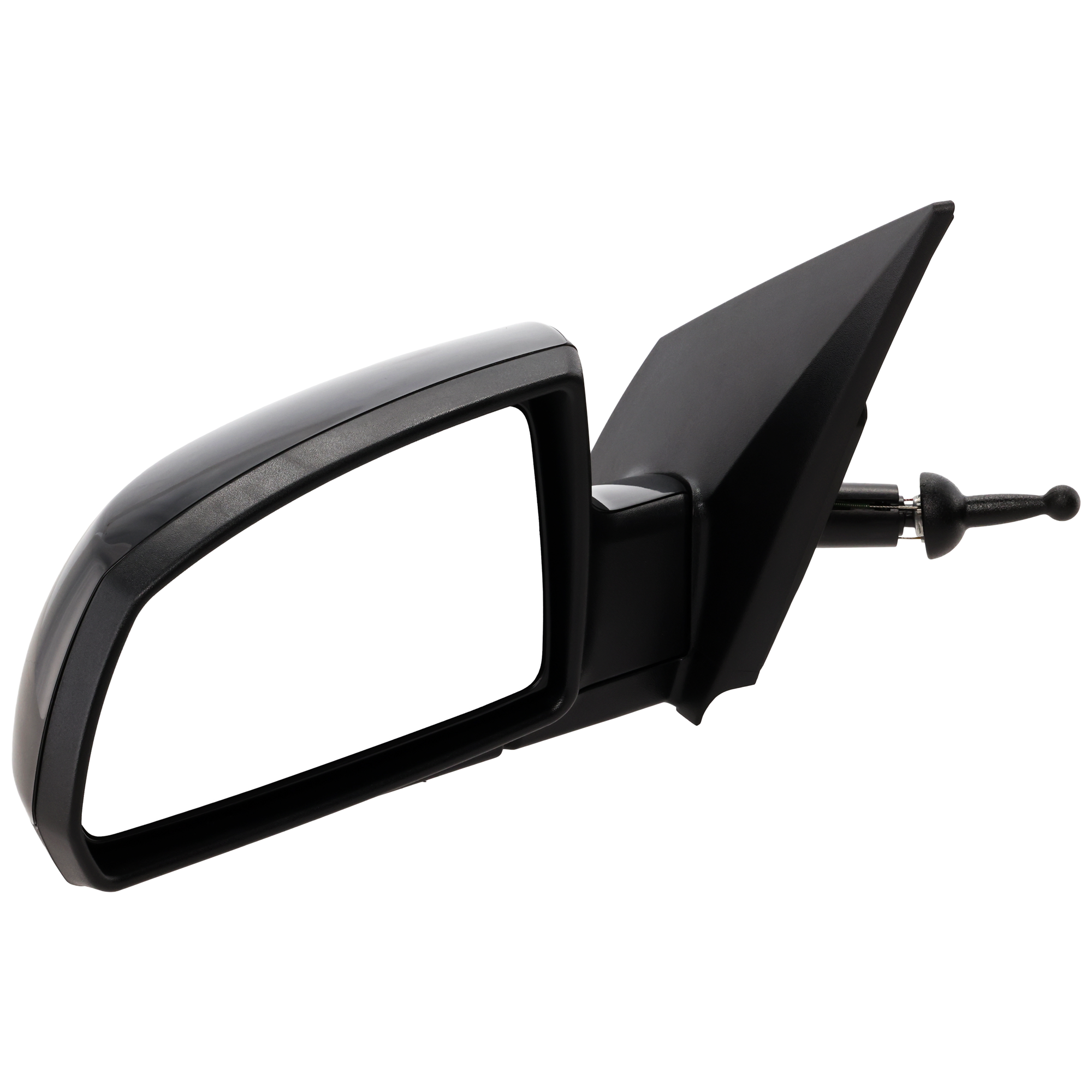 AM RIO 06-09 MIRROR LH Manual Adjust Manual Folding Non Heated Paintable Hatchback Sedan SKU JKA22L Partslink KI1320138 OEM 876101G000